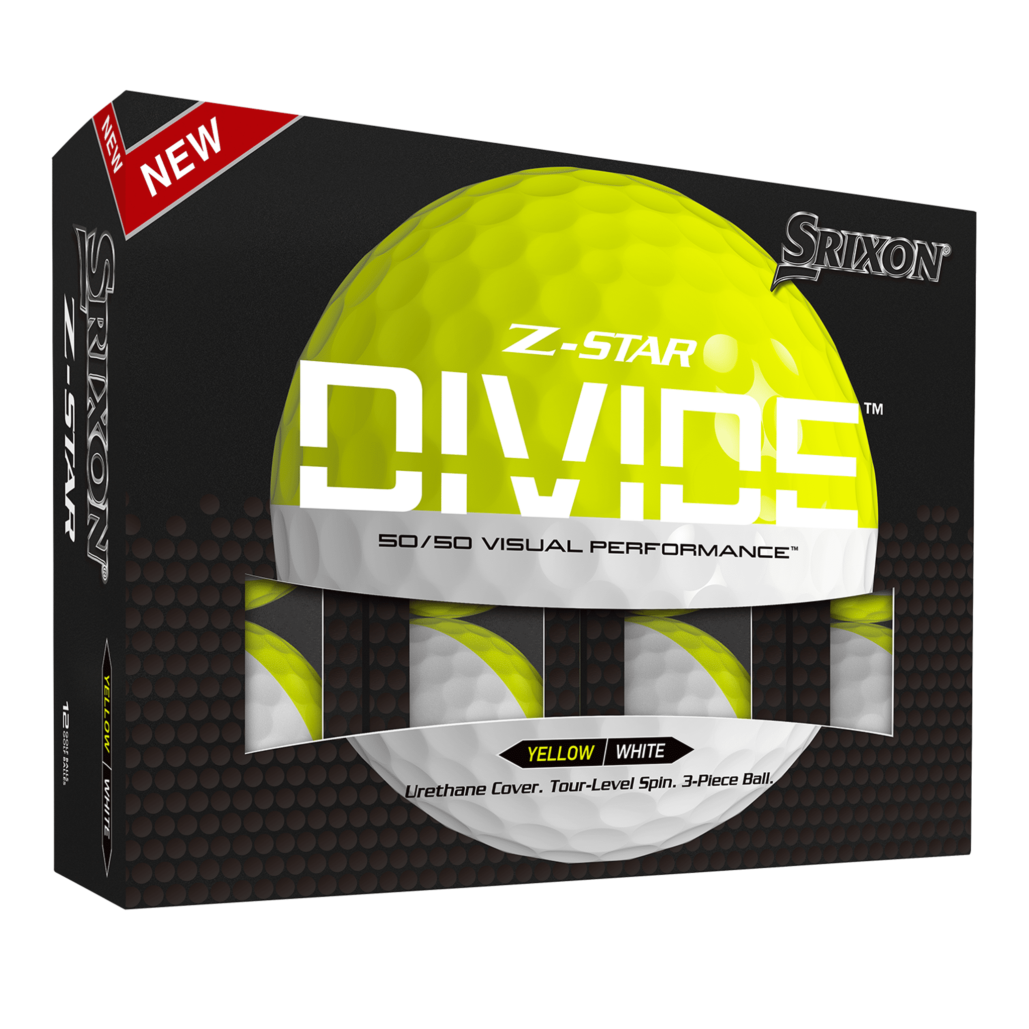 Srixon ZS8 Divide golfové loptičky