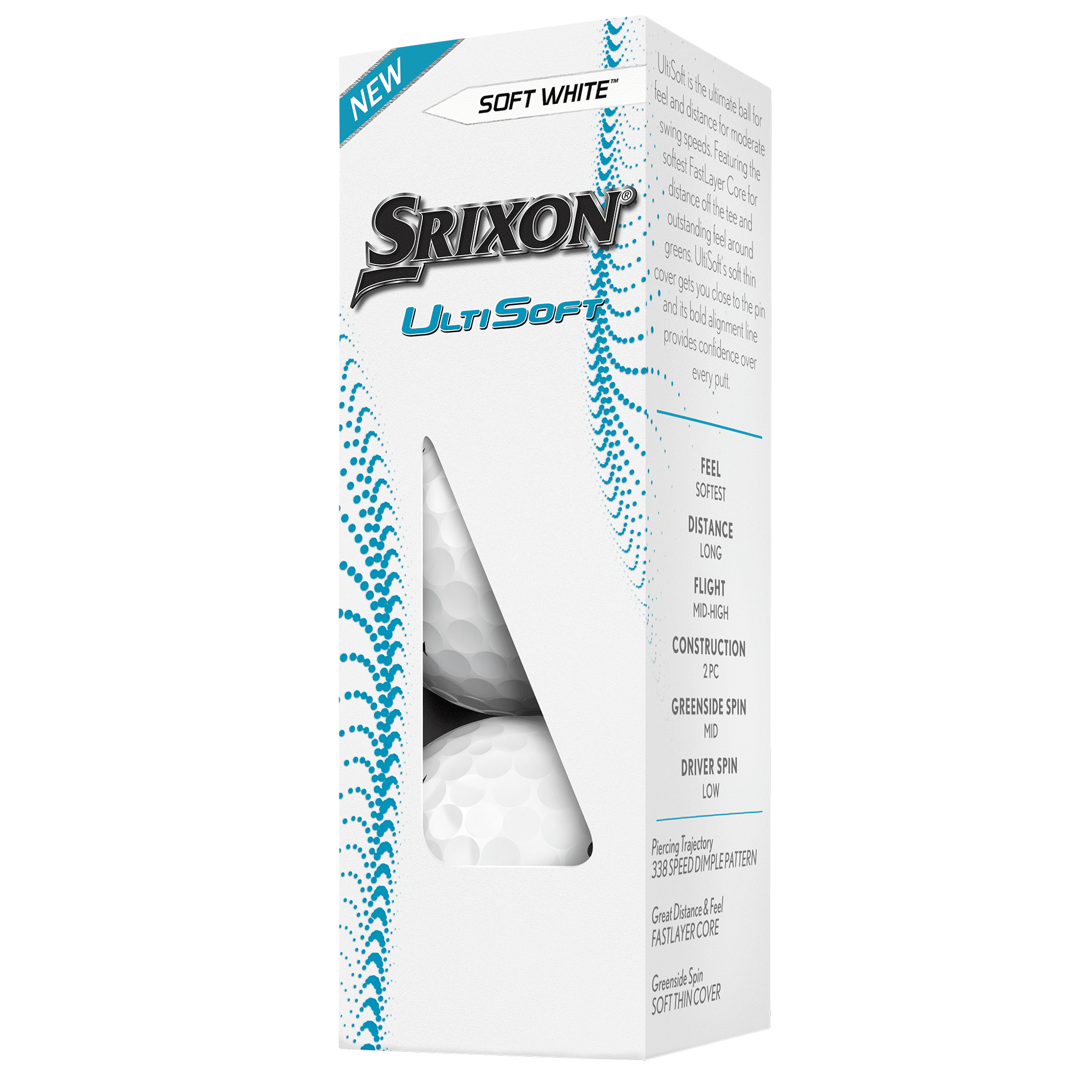 Srixon Ultisoft 4 golfové loptičky