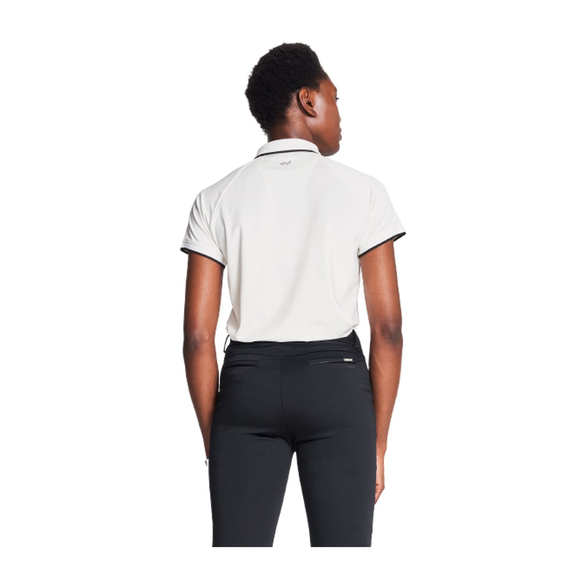 Röhnisch Poloshirt Poppy Light Cream Damen