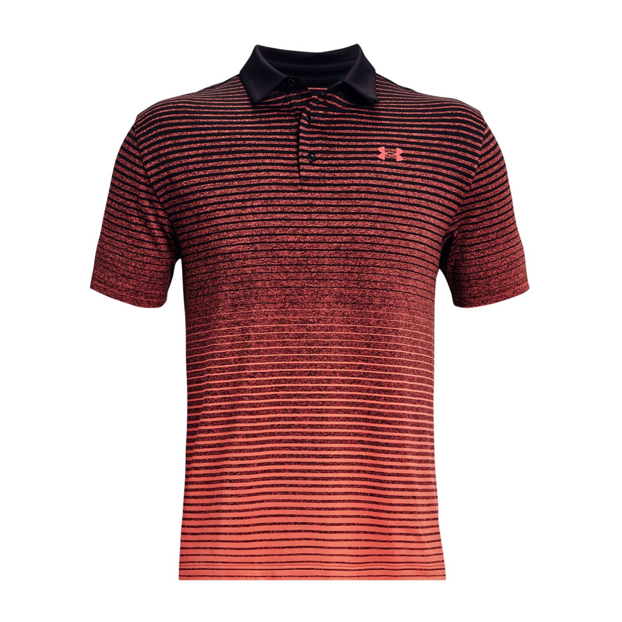 Under Armour Playoff Polo 2.0 Black/Venom Red/Venom Red Herren