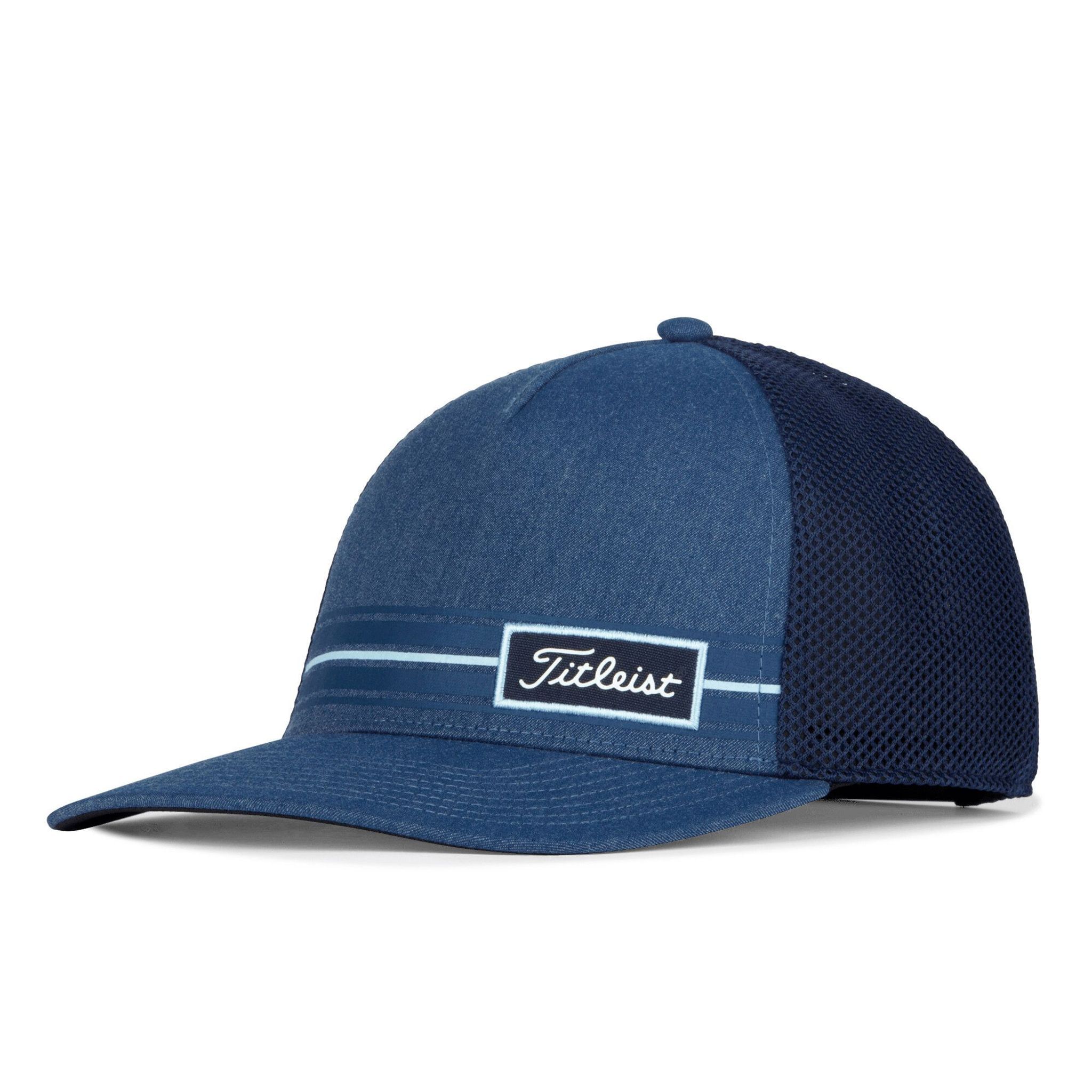 Titleist Surf Stripe Laguna Kappe Heather Navy/Sky Herren