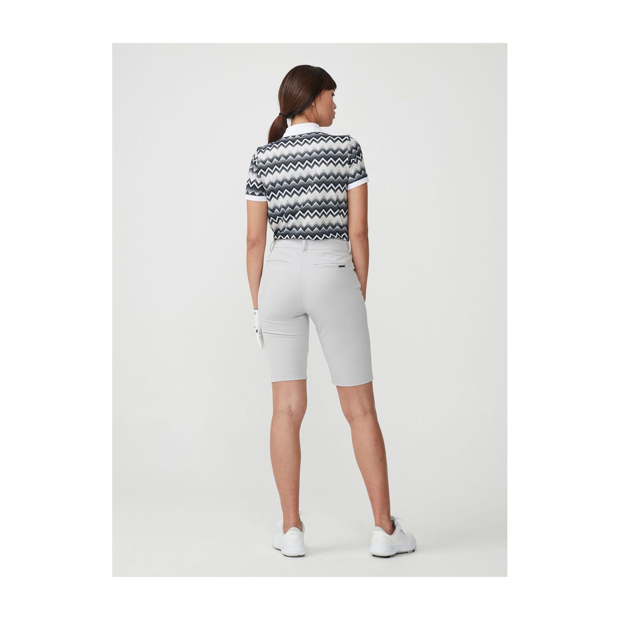 Röhnisch Element Polo Zigzag Sand Damen