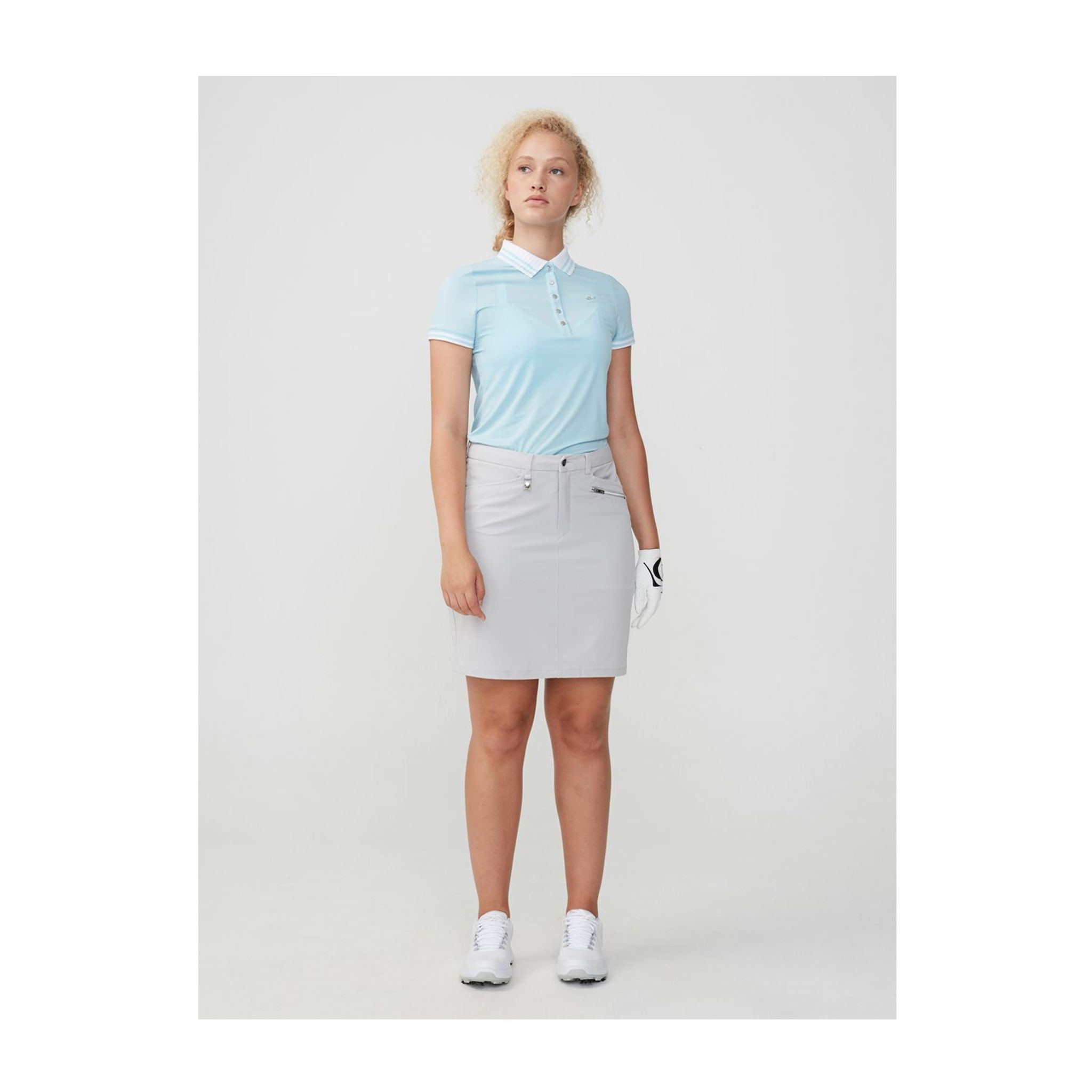 Röhnisch Skort Comfort Stretch Silber Gray Damen