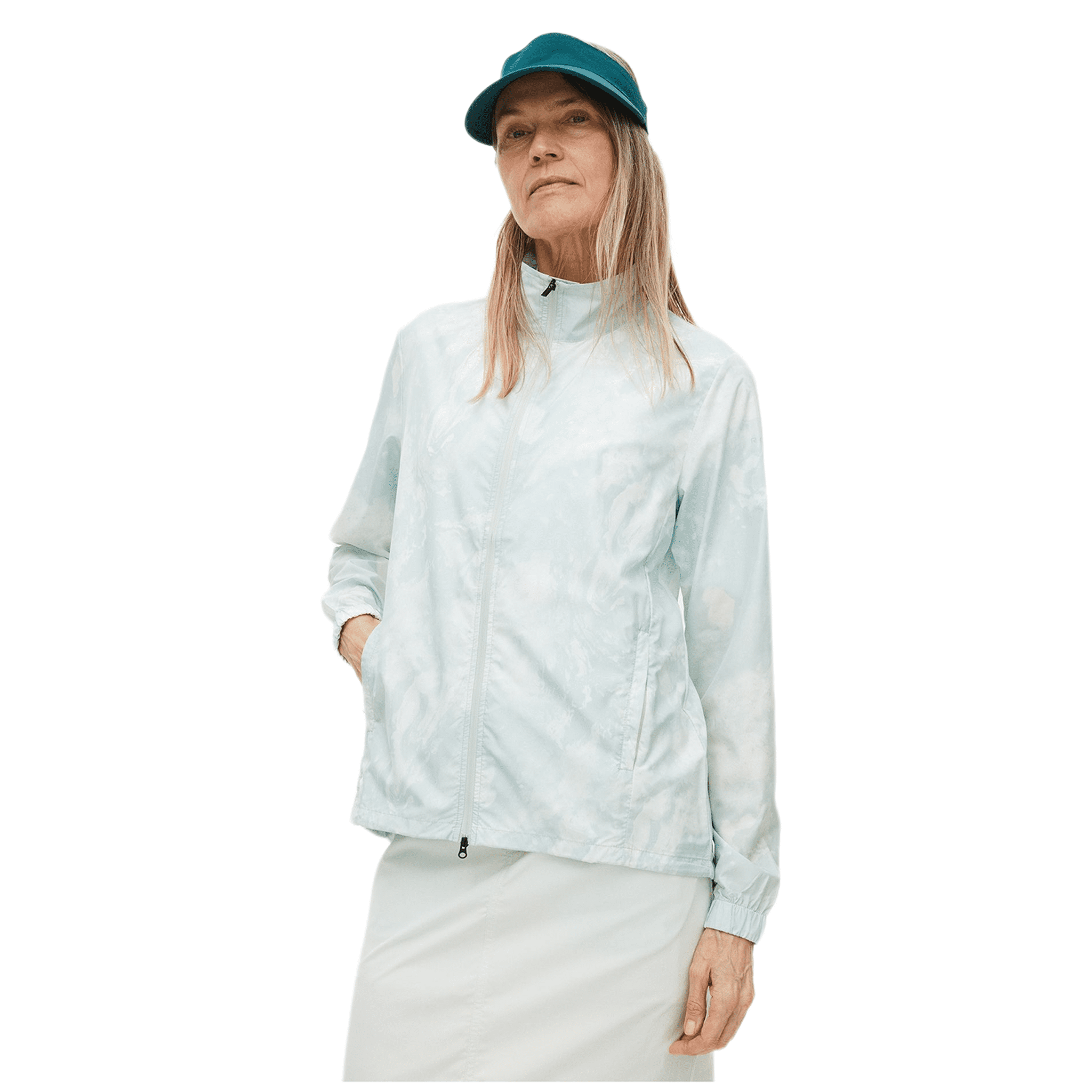 Röhnisch W Wind Jacket Packable Algal Bloom Seafoam Dámska