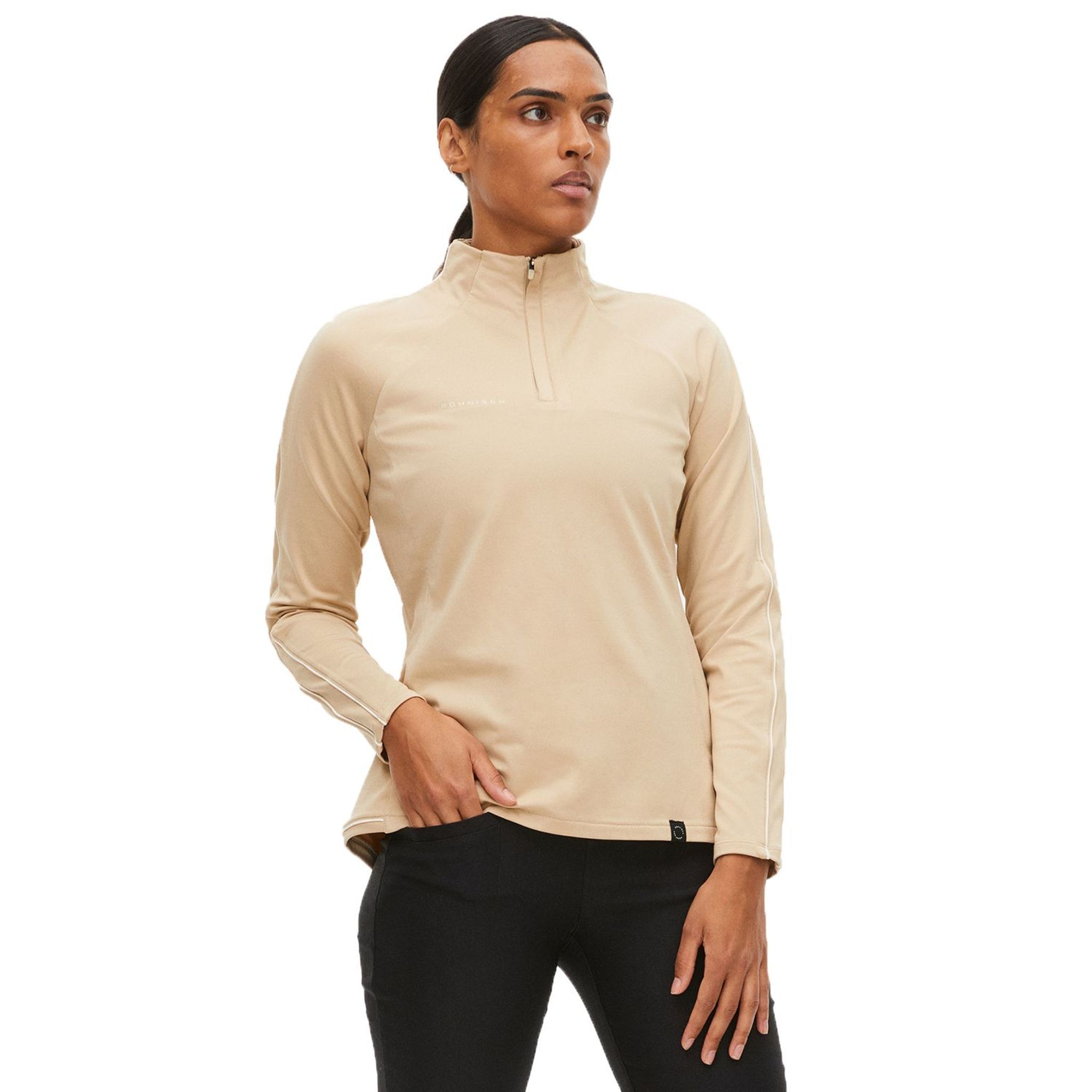 Röhnisch Serena Golf Layer Half Zip Safari Damen Damen