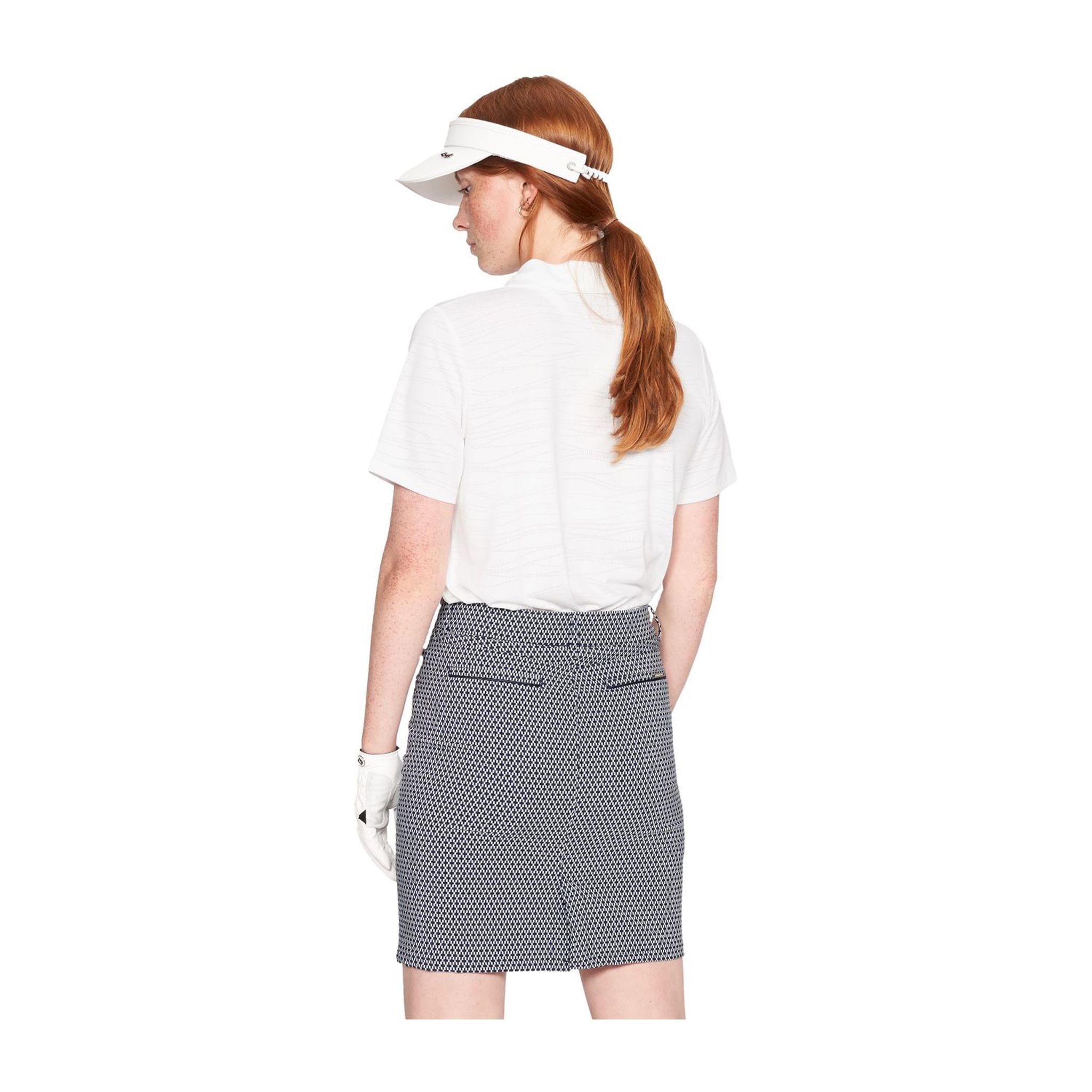 Röhnisch W Zoey SS Polo White Damen