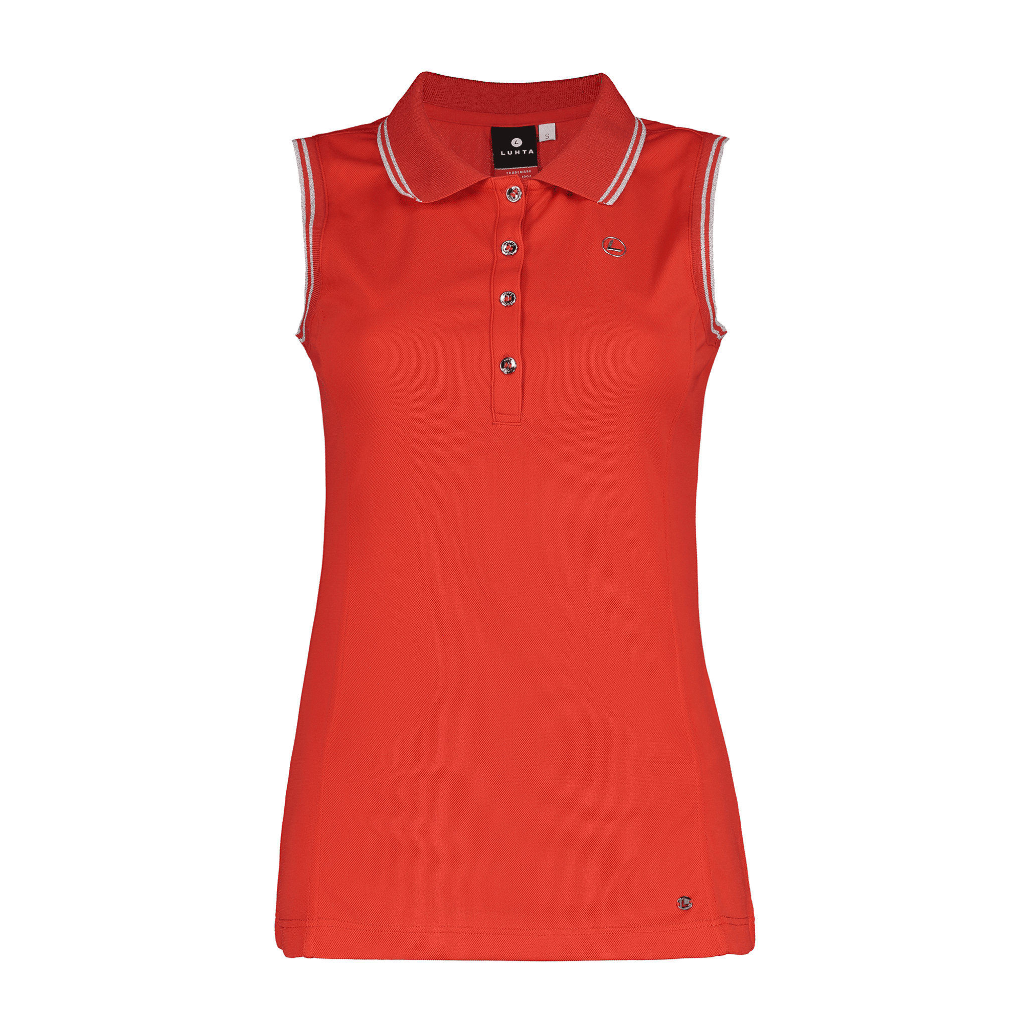 Luhta W Tops Ellivuori Coral-Red Damen