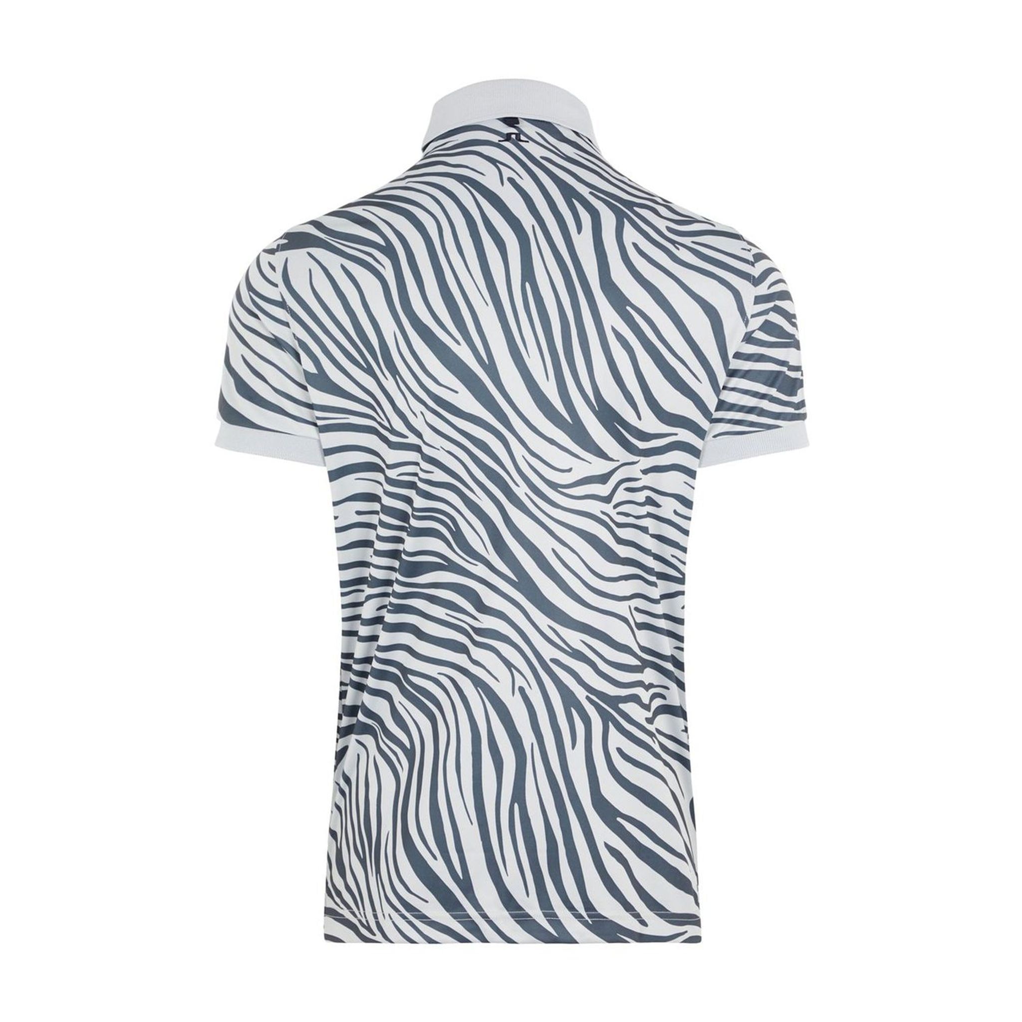 J. Lindeberg M Tour Tech Print Reg Fit-TX J Polo Zebra Worl Gre Herren