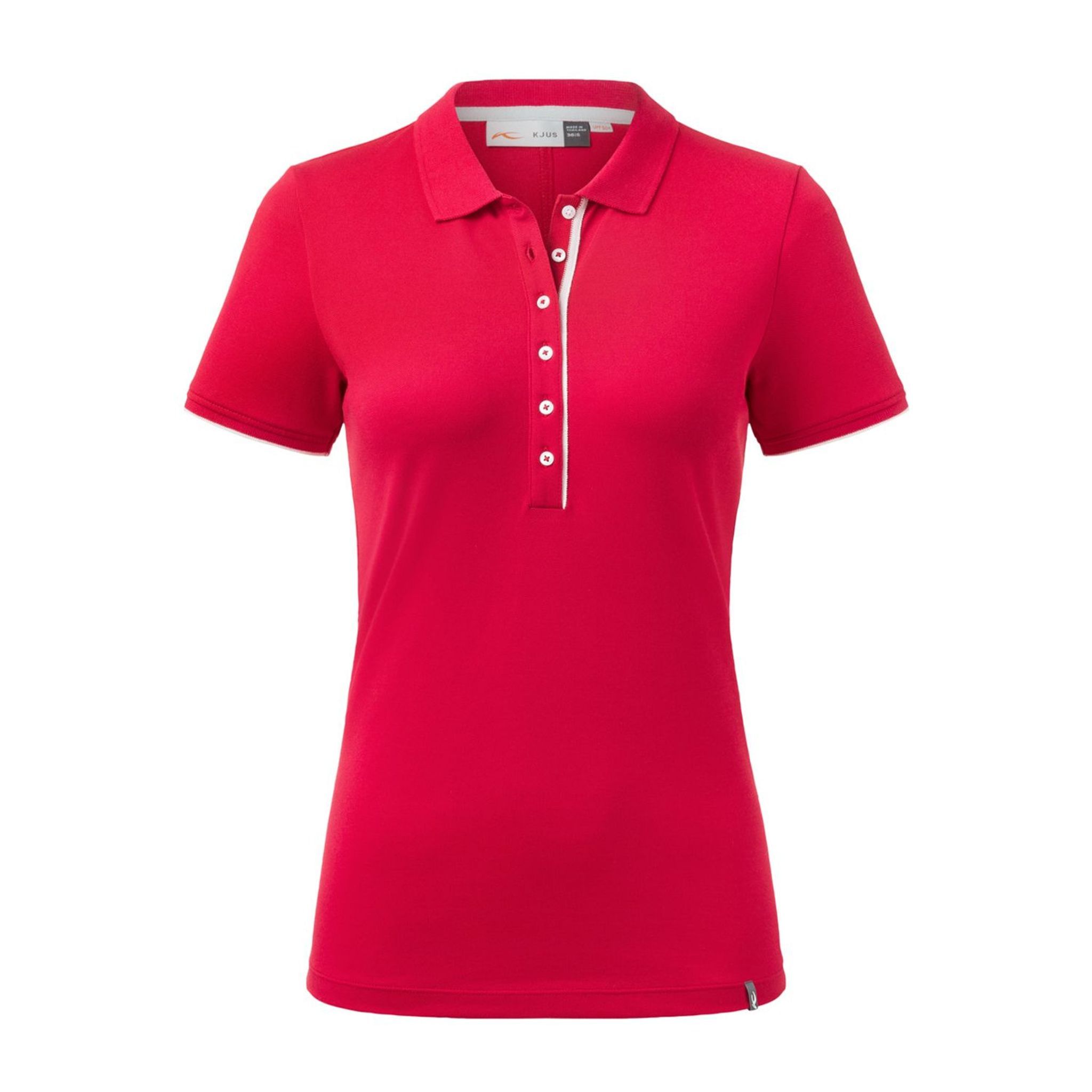 Kjus W Sanna SS Polo Jalapeno Red Dámske