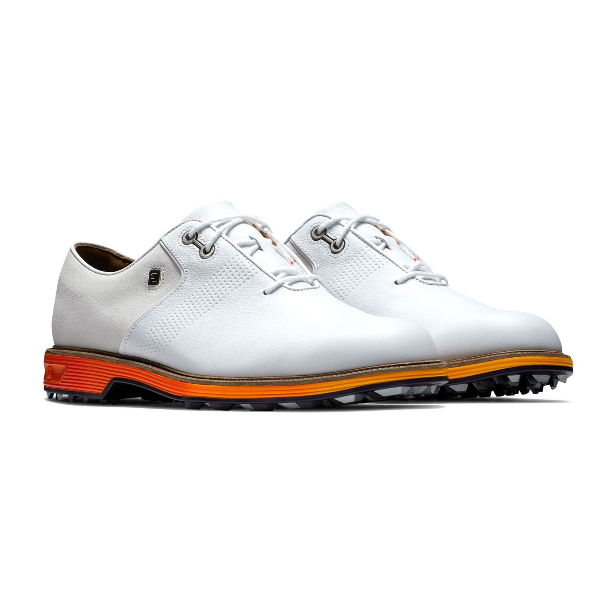 Footjoy DJ Premiere SL Weiß/Weiß/Orange Herren