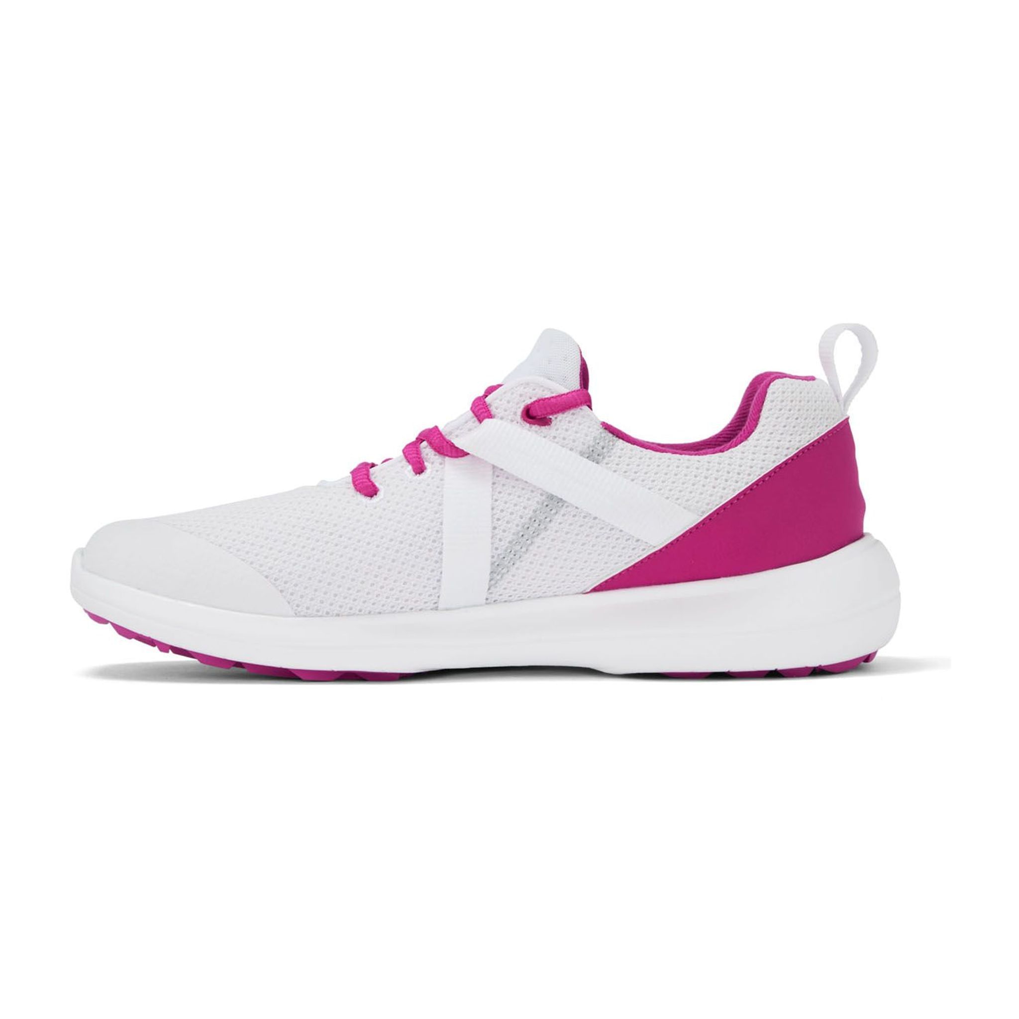 Footjoy W Flex White/Fuchsia Damen