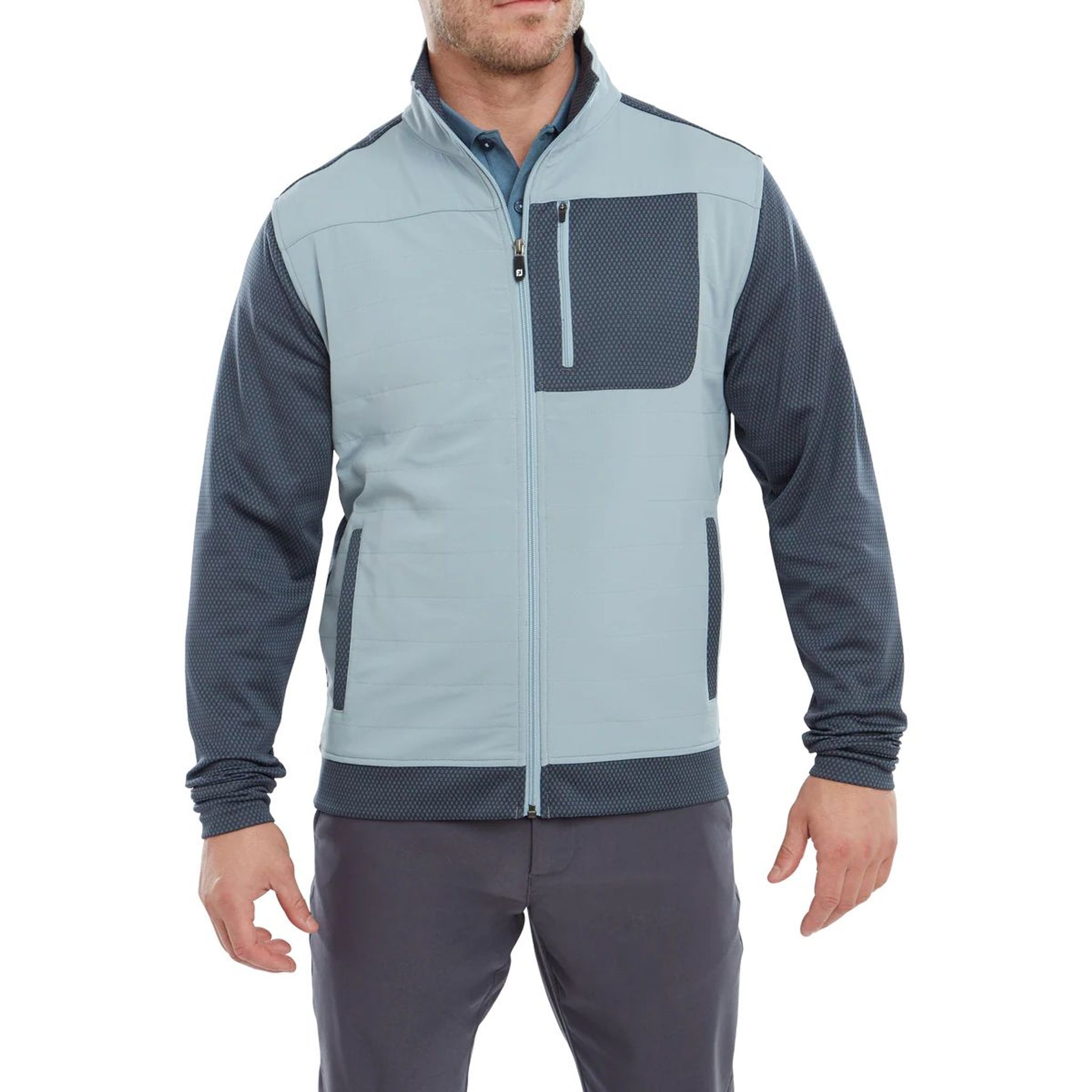 Footjoy ThermoSeries Golf Hybridjacke Charcoal, Grau Herre Herren