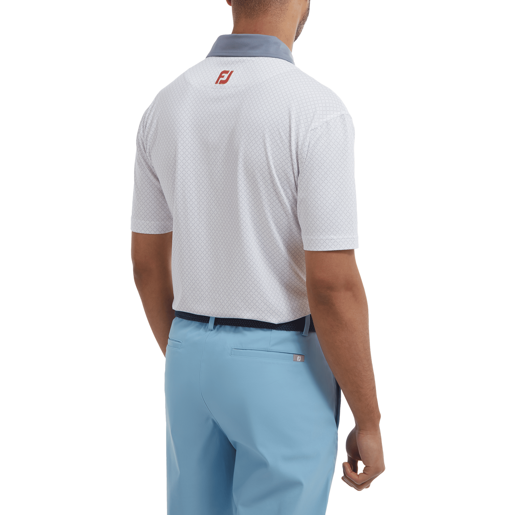 Footjoy Polo Diamond Dot Lisle Herren