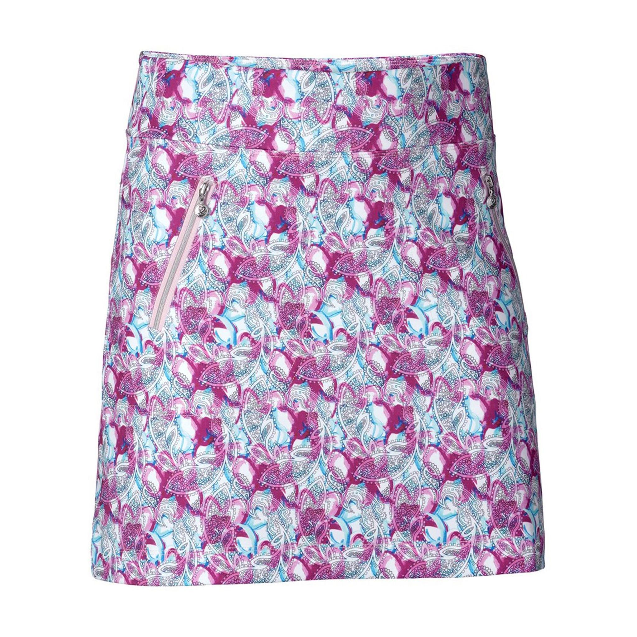 Daily Sports Paisley Skort 45 cm Azul Damen