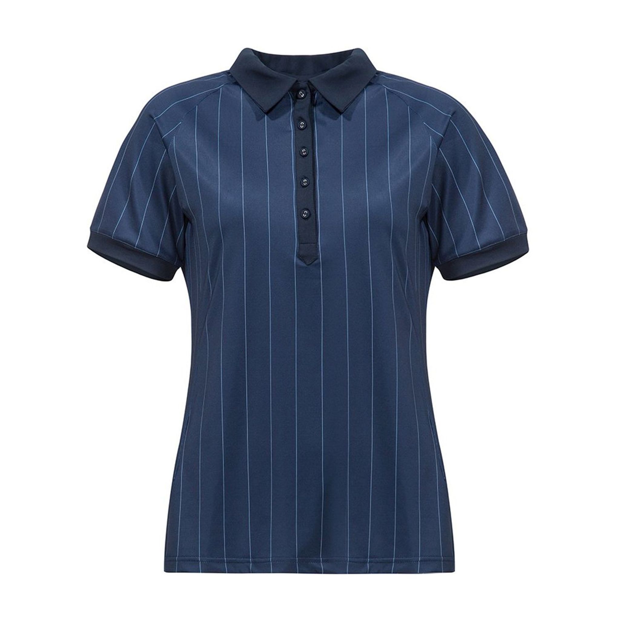 Cross Sportswear W Pinstripe Polo Navy Dámske