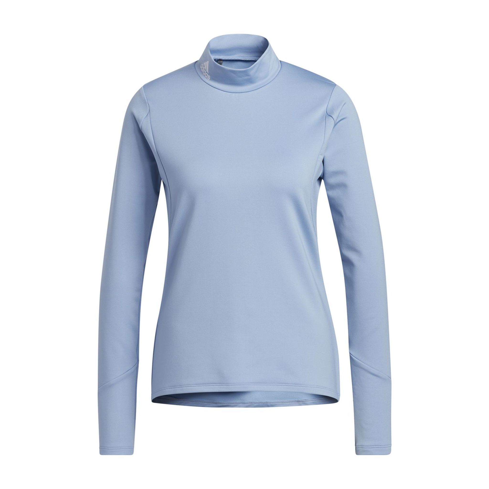 Adidas W Layer Mock Langarm Hellblau Damen