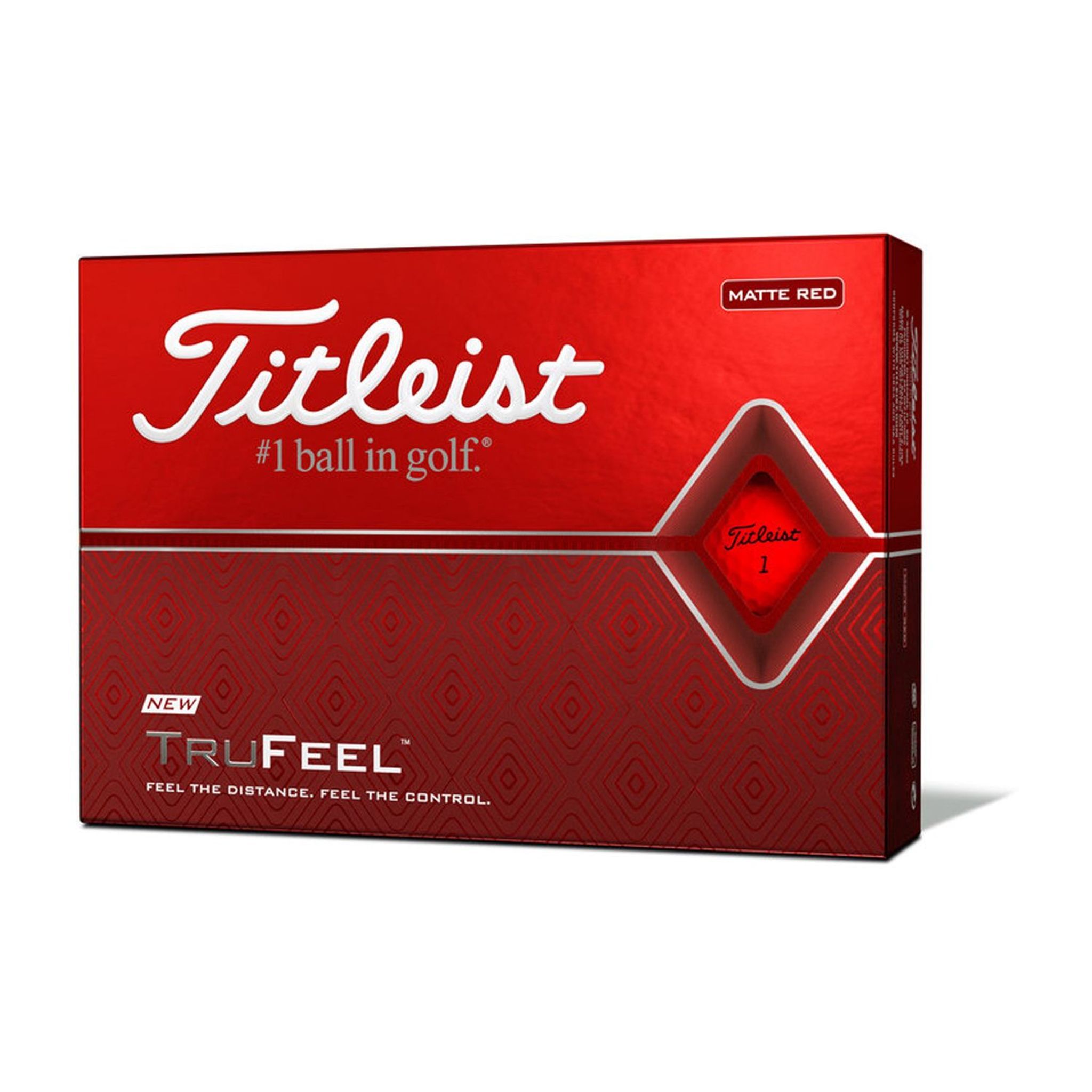 Titleist TruFeel (19) [12Bälle] Rot