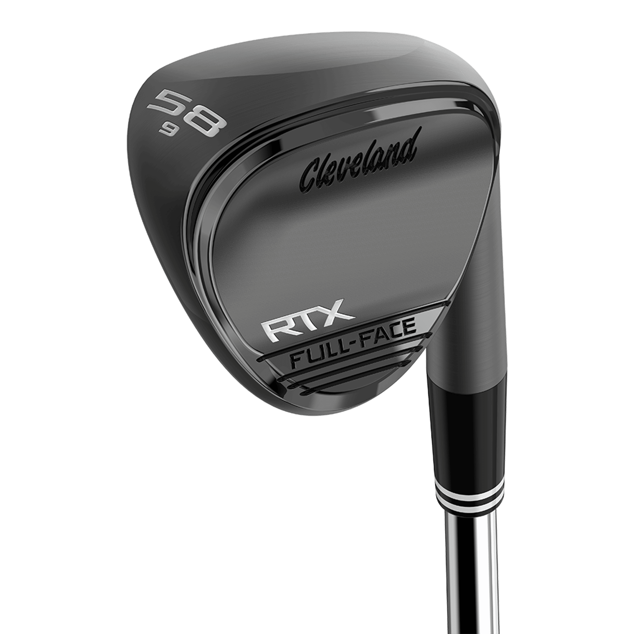 Cleveland RTX Zipcore Full Face Black Satin Wedge Herren