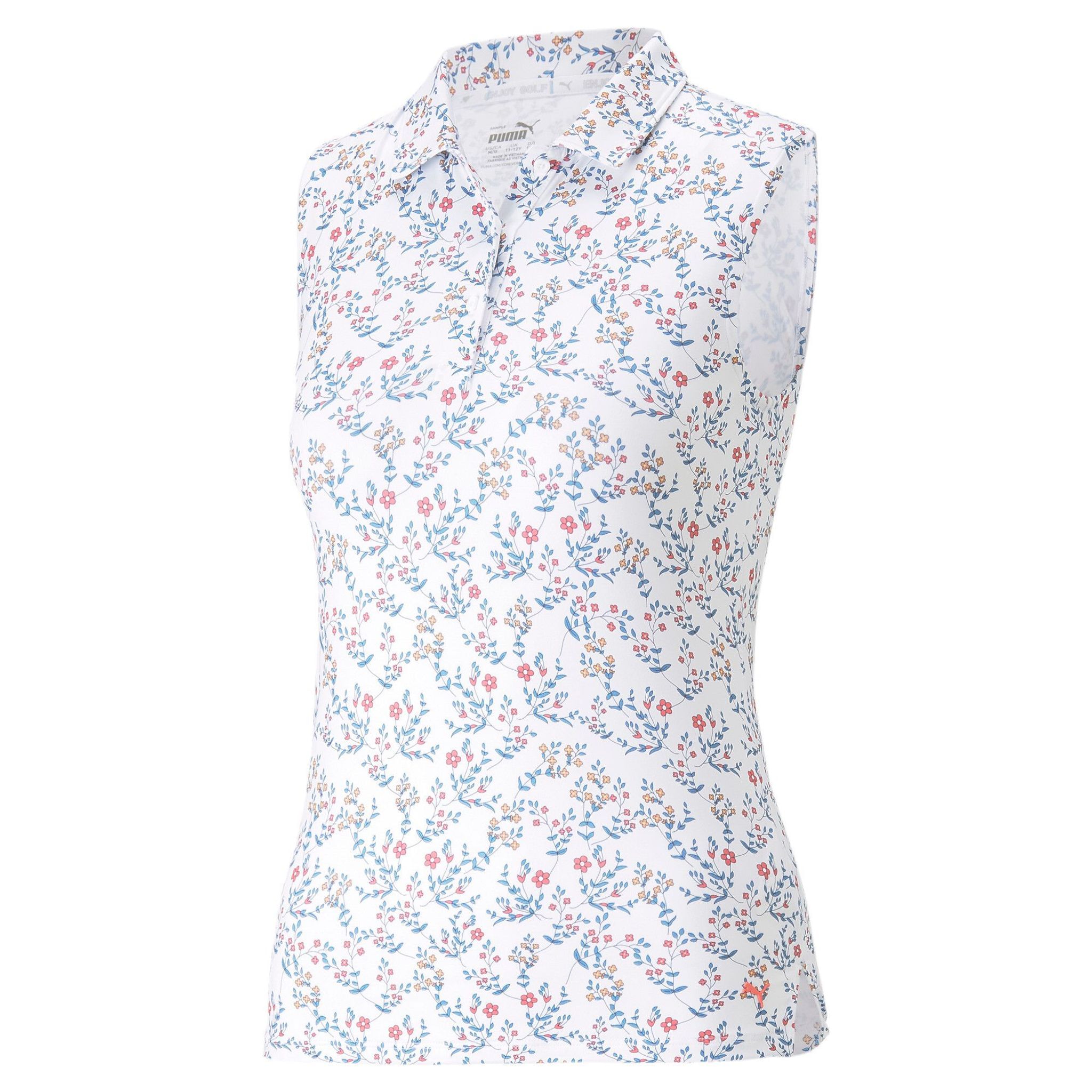 Puma Girls Mattr Micro Floral Poloshirt Damen