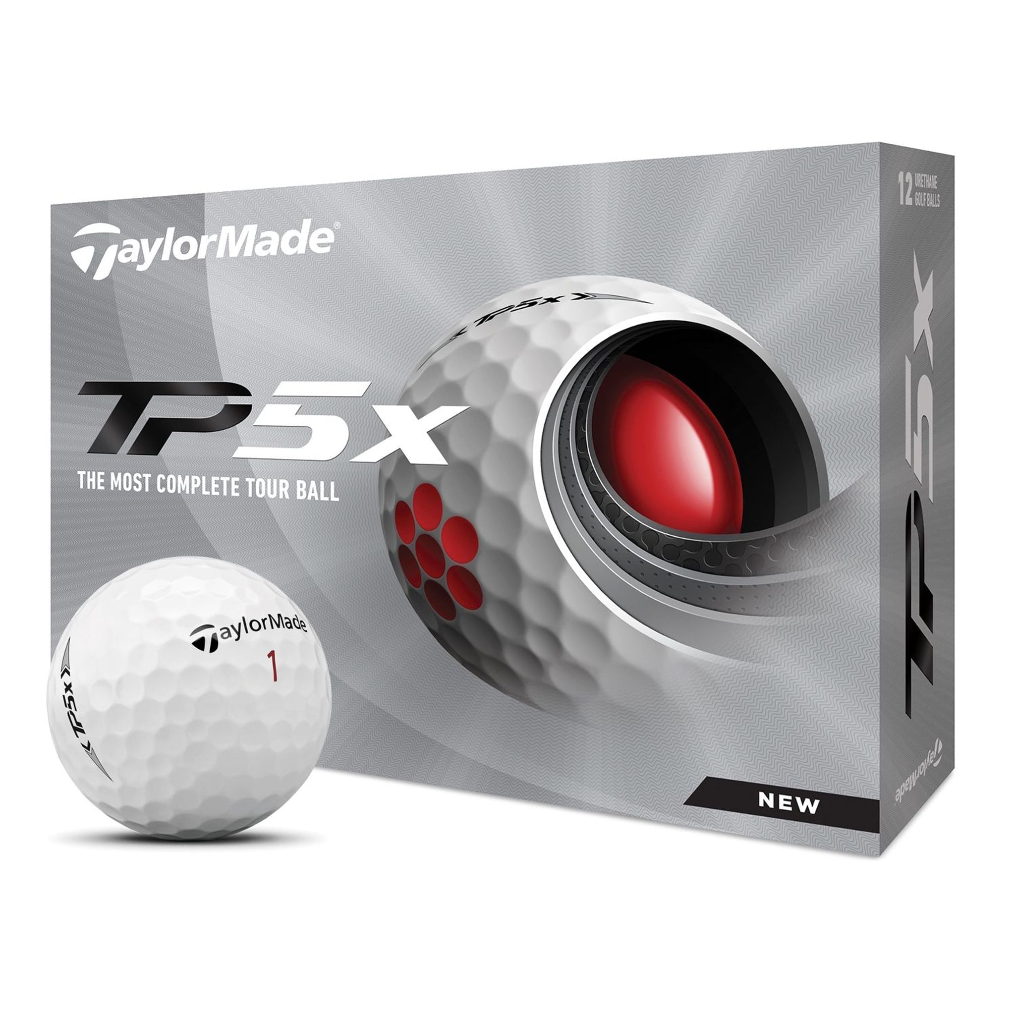 TaylorMade TP5x Golfbaelle