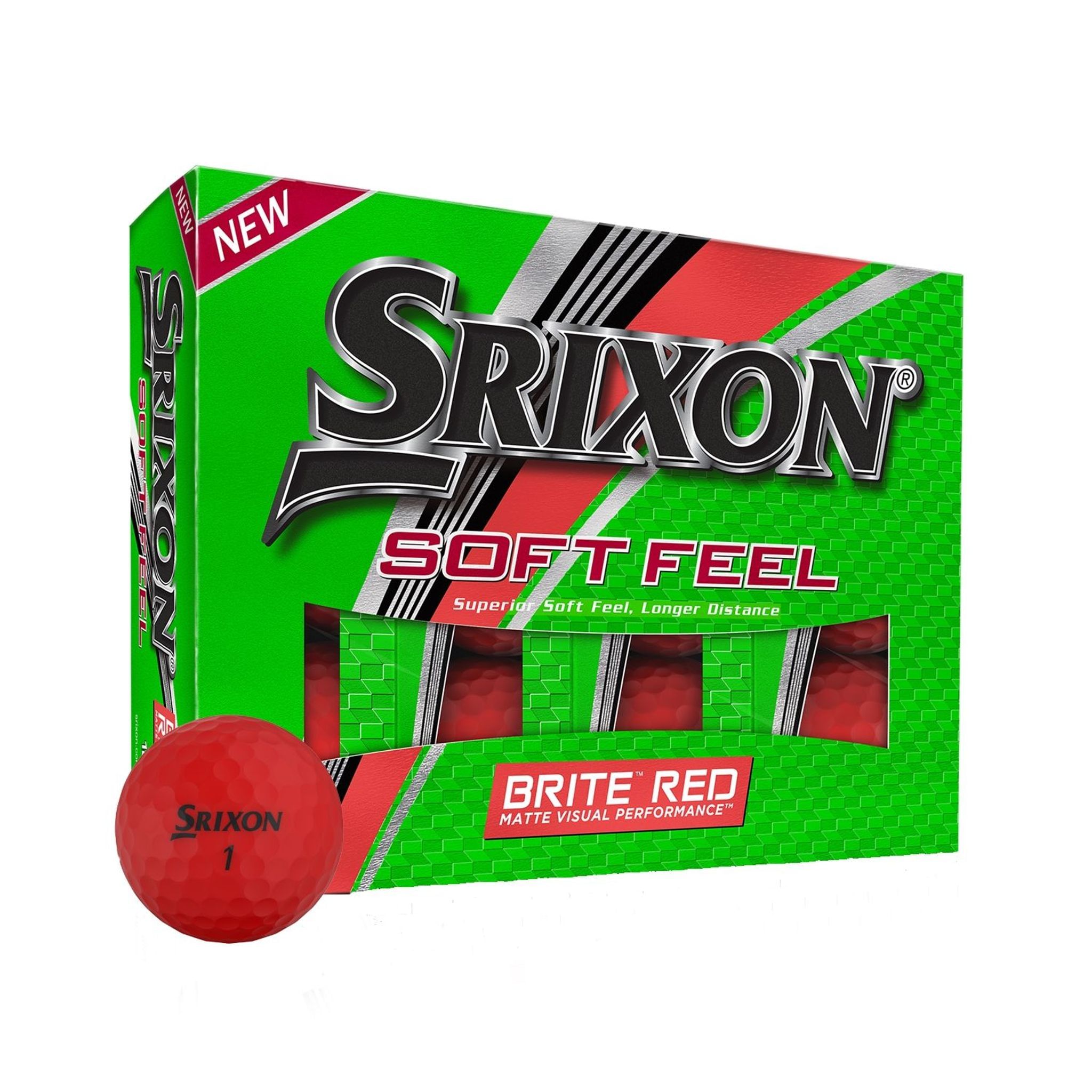 Srixon Soft Feel 12 Brite [12Bälle] Orange