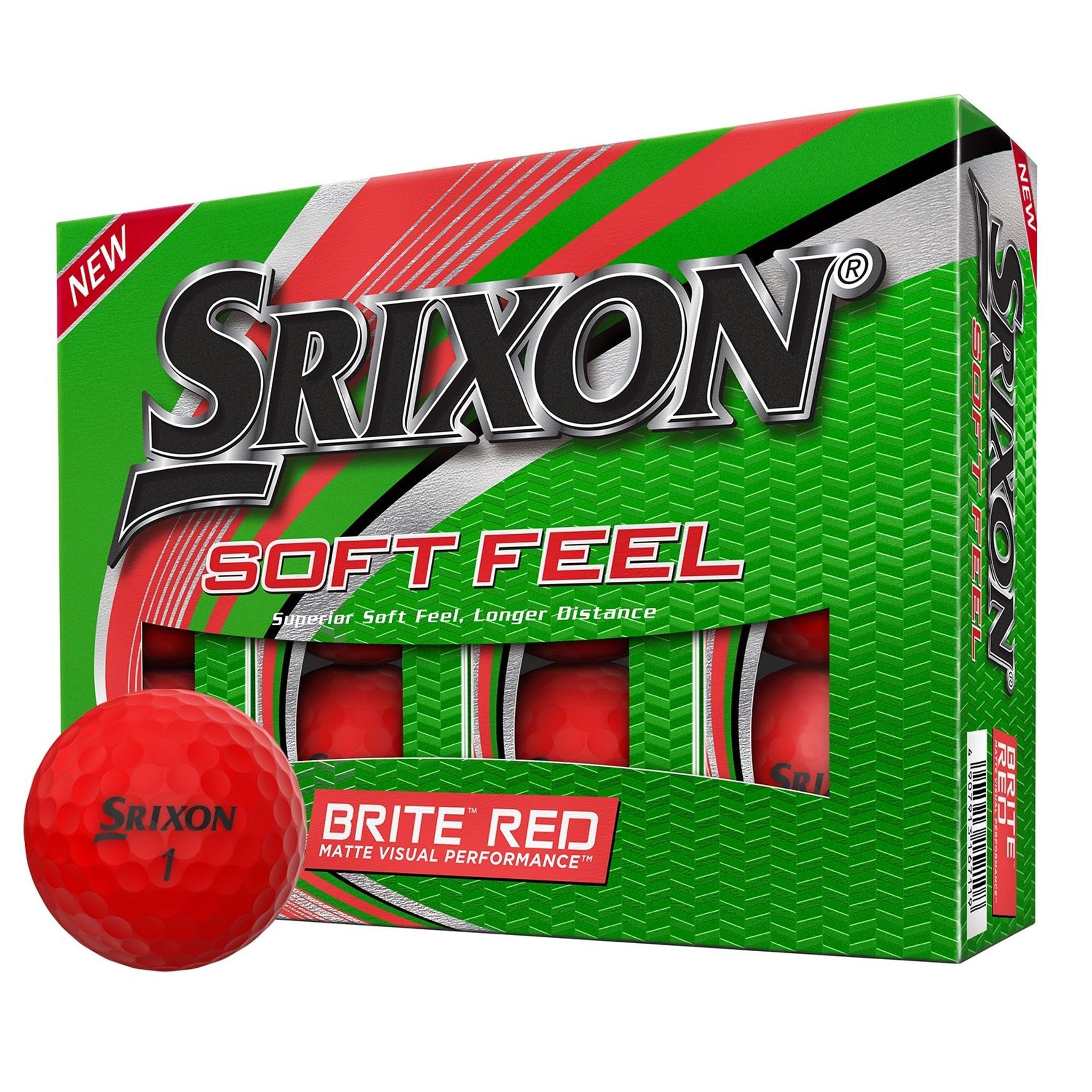 Srixon Soft Feel 12 Brite [12Bälle] Orange