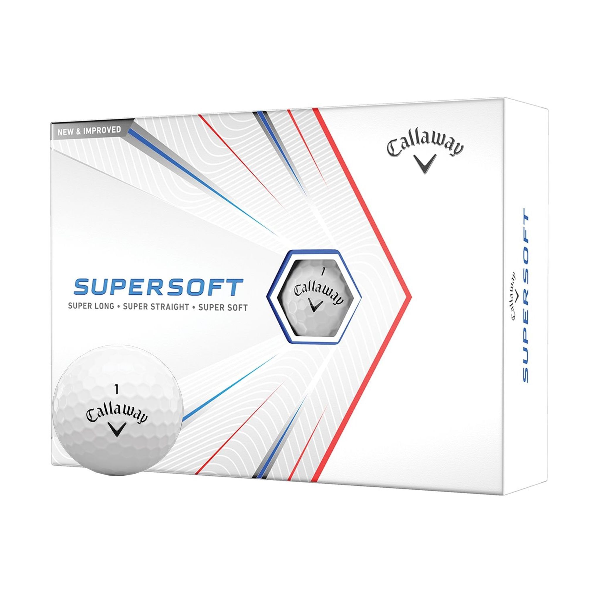 Callaway Supersoft Matt golfové loptičky (2021)