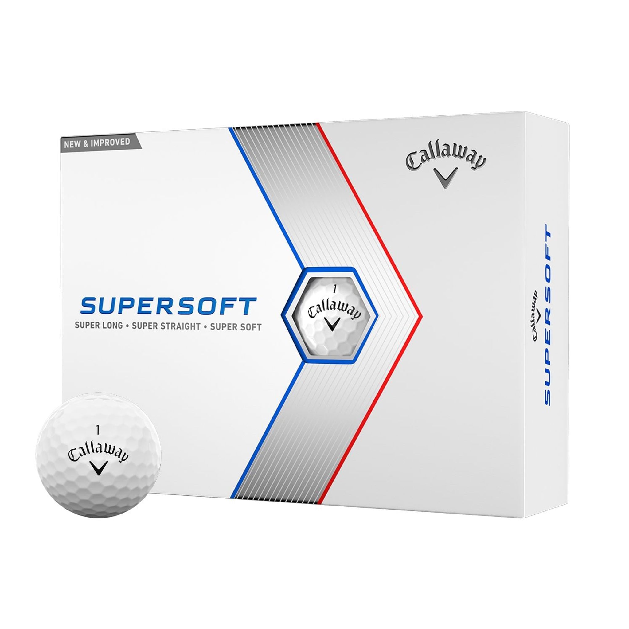 Callaway Supersoft golfové loptičky (2023)