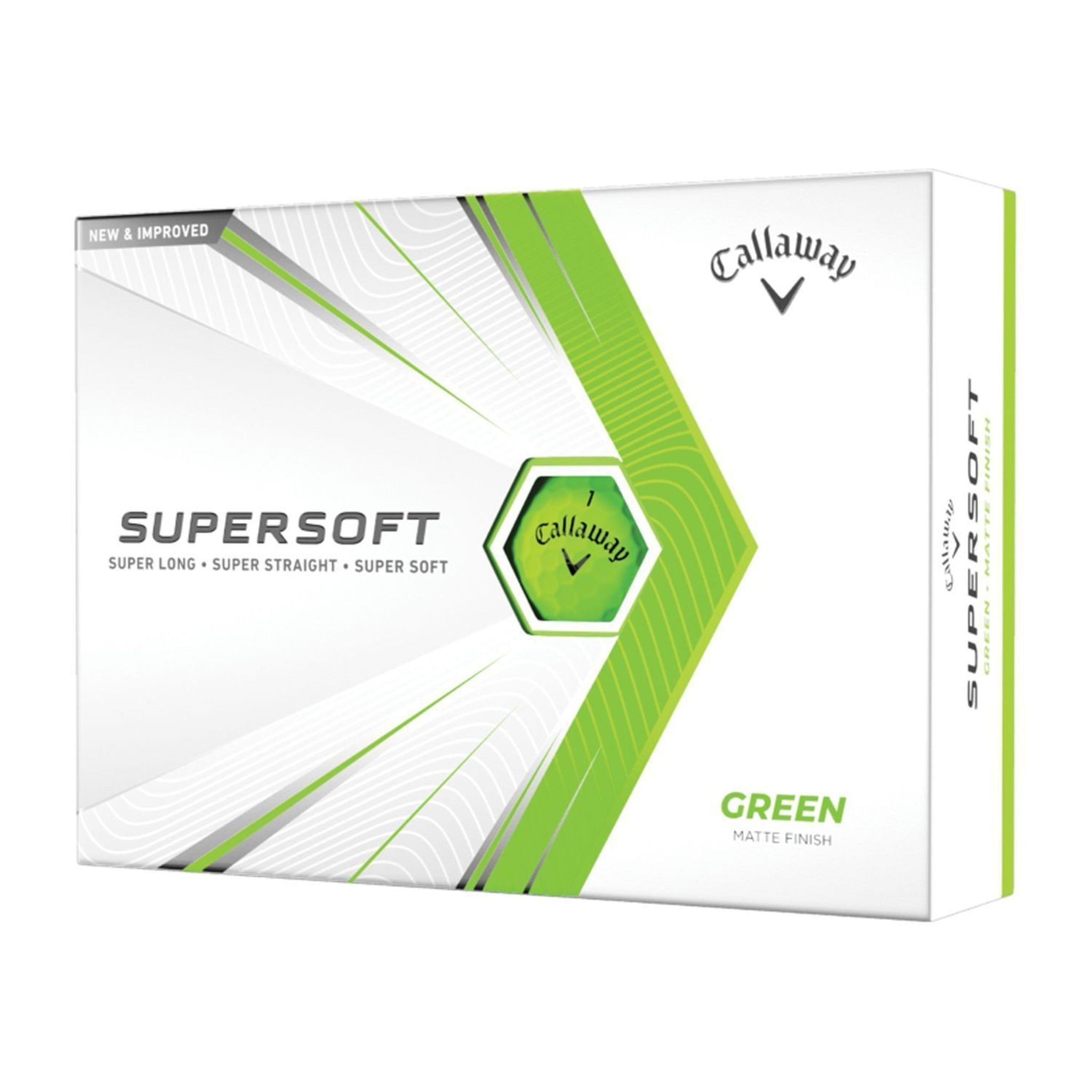 Callaway Supersoft Matt golfové loptičky (2021)