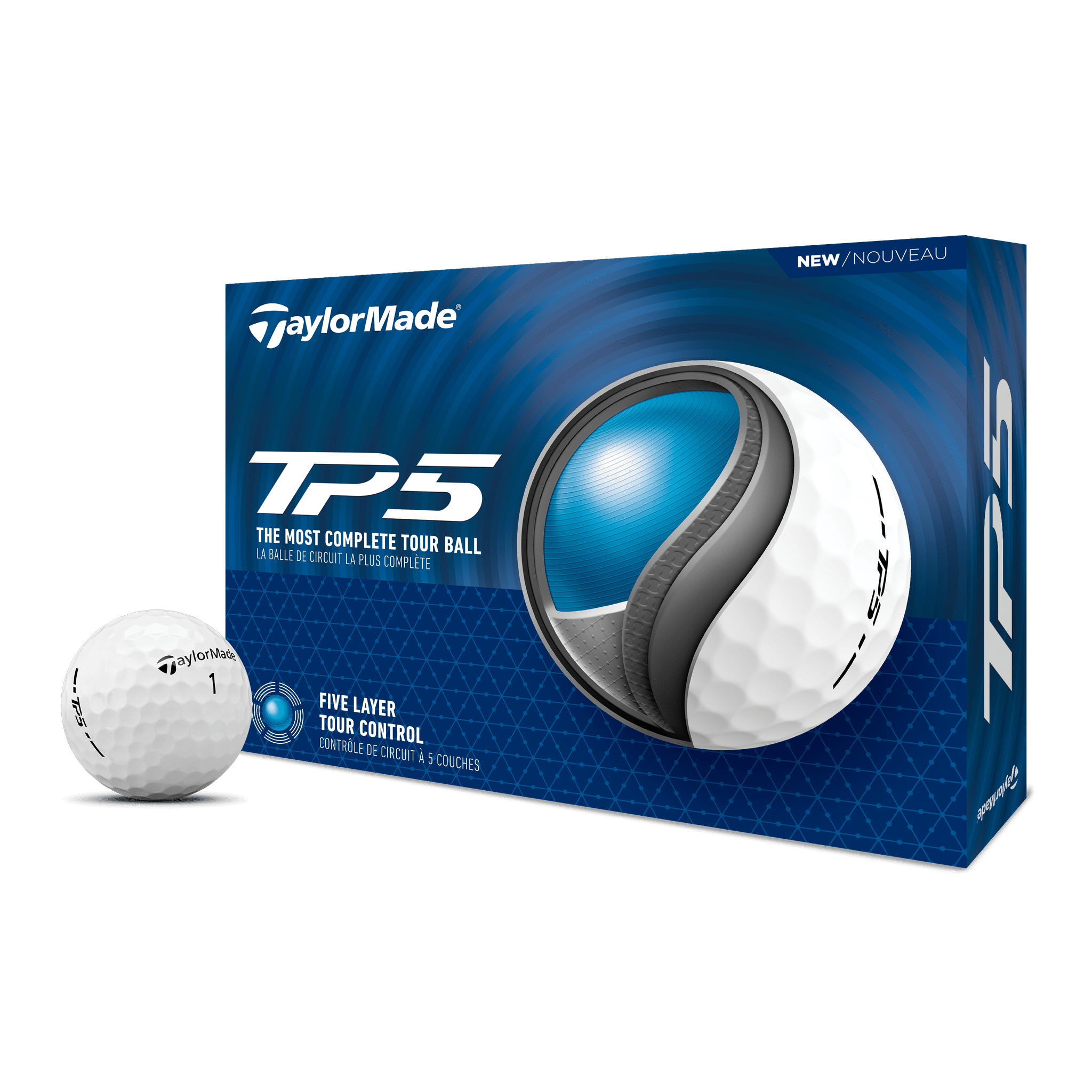 TaylorMade TP5 golfové loptičky