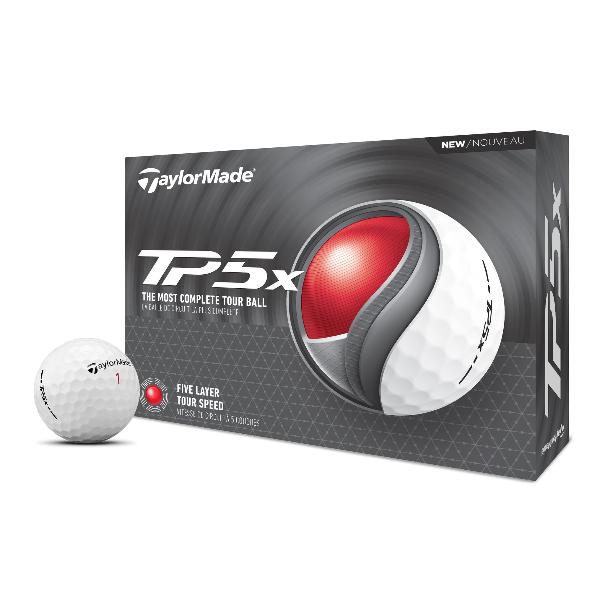 TaylorMade TP5x golfové loptičky