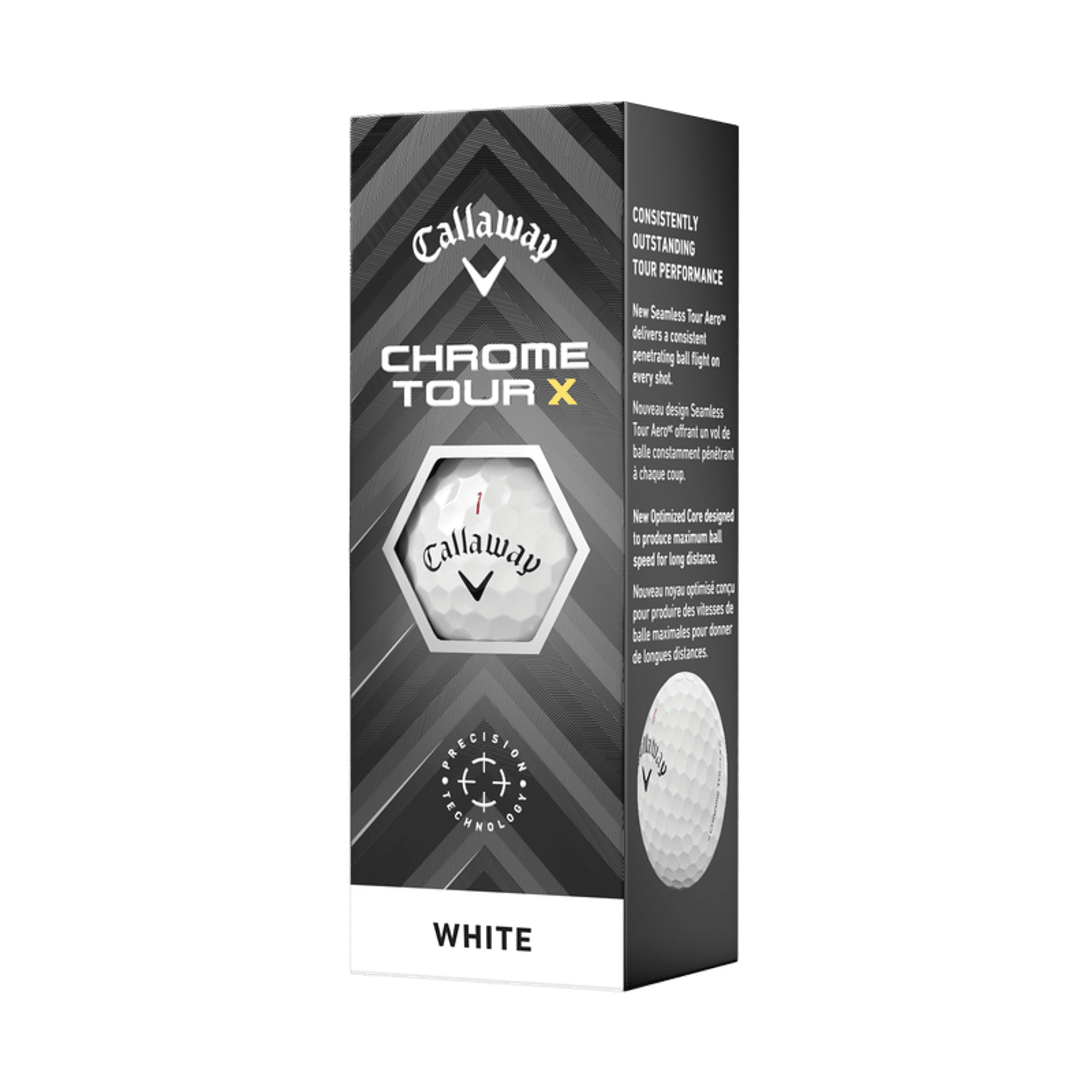 Callaway Chrome Tour X [12 Stück] Golfbälle (2024)