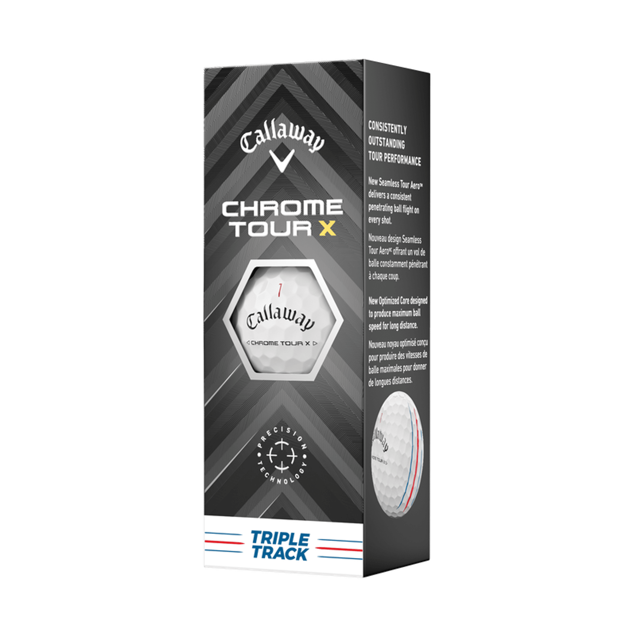 Callaway Chrome Tour X Triple Track [48 Stück] Golfbälle (2024)