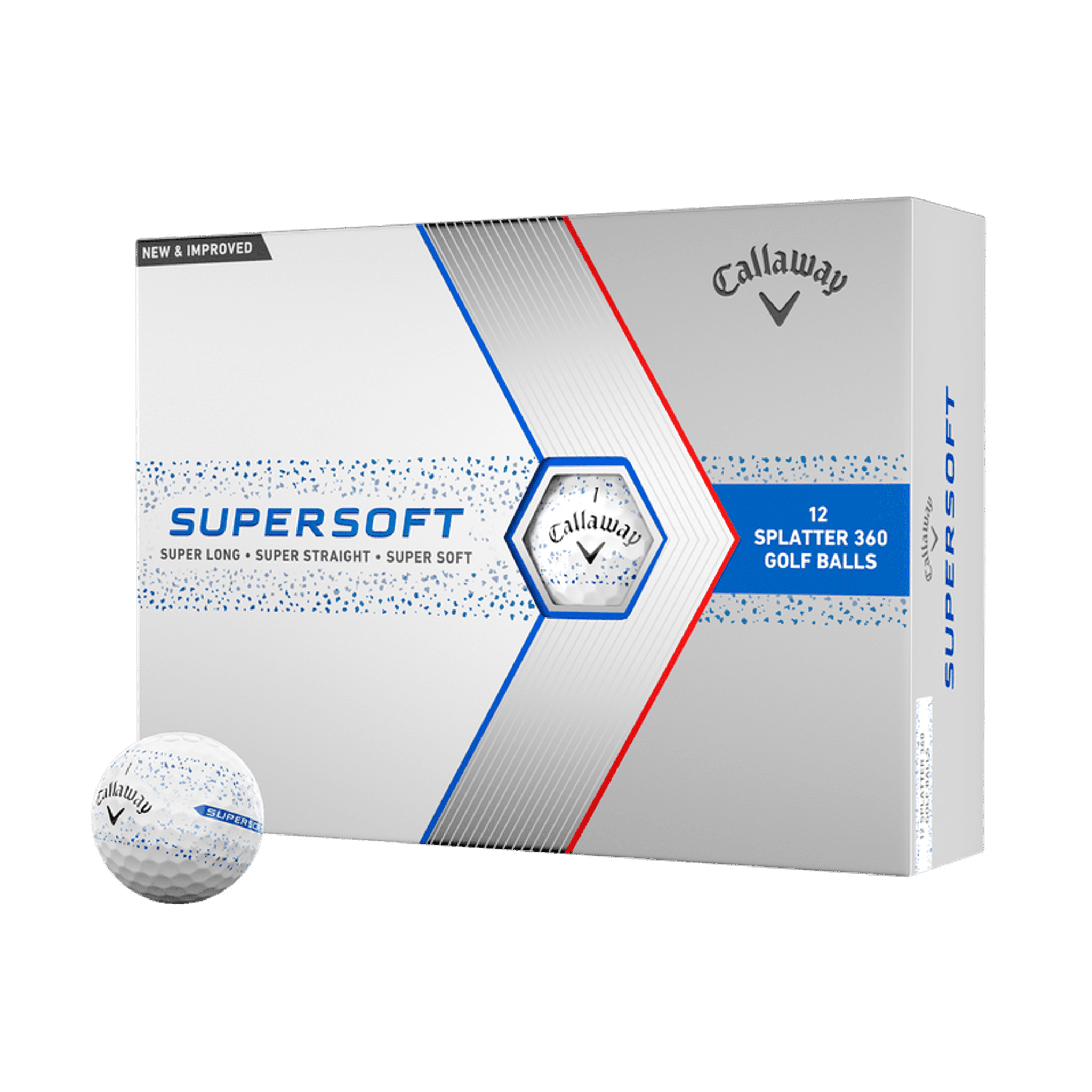 Callaway Supersoft golfové loptičky (2023)