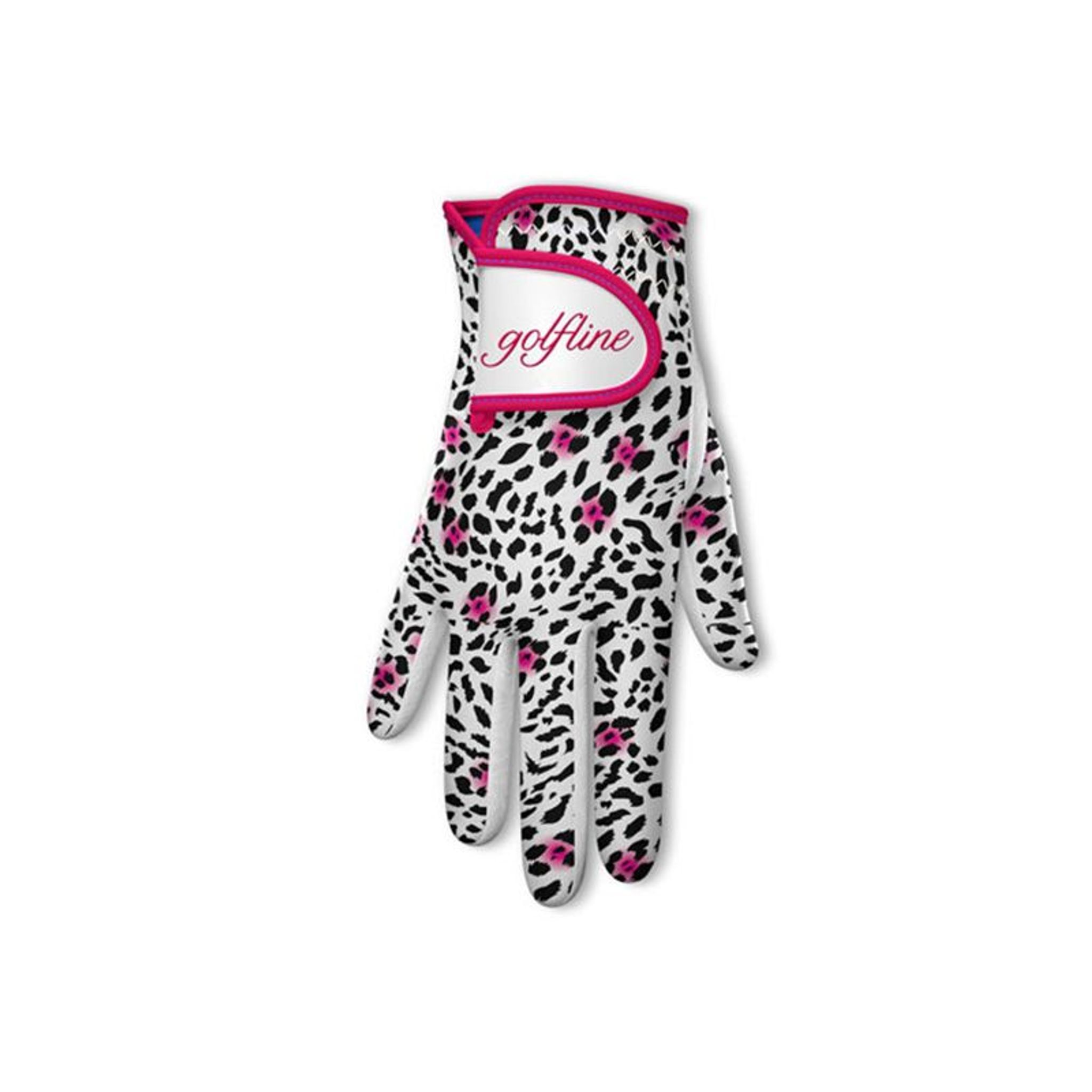 Golfline W Golfhandschuh Pink Leopard Damen LH S Damen