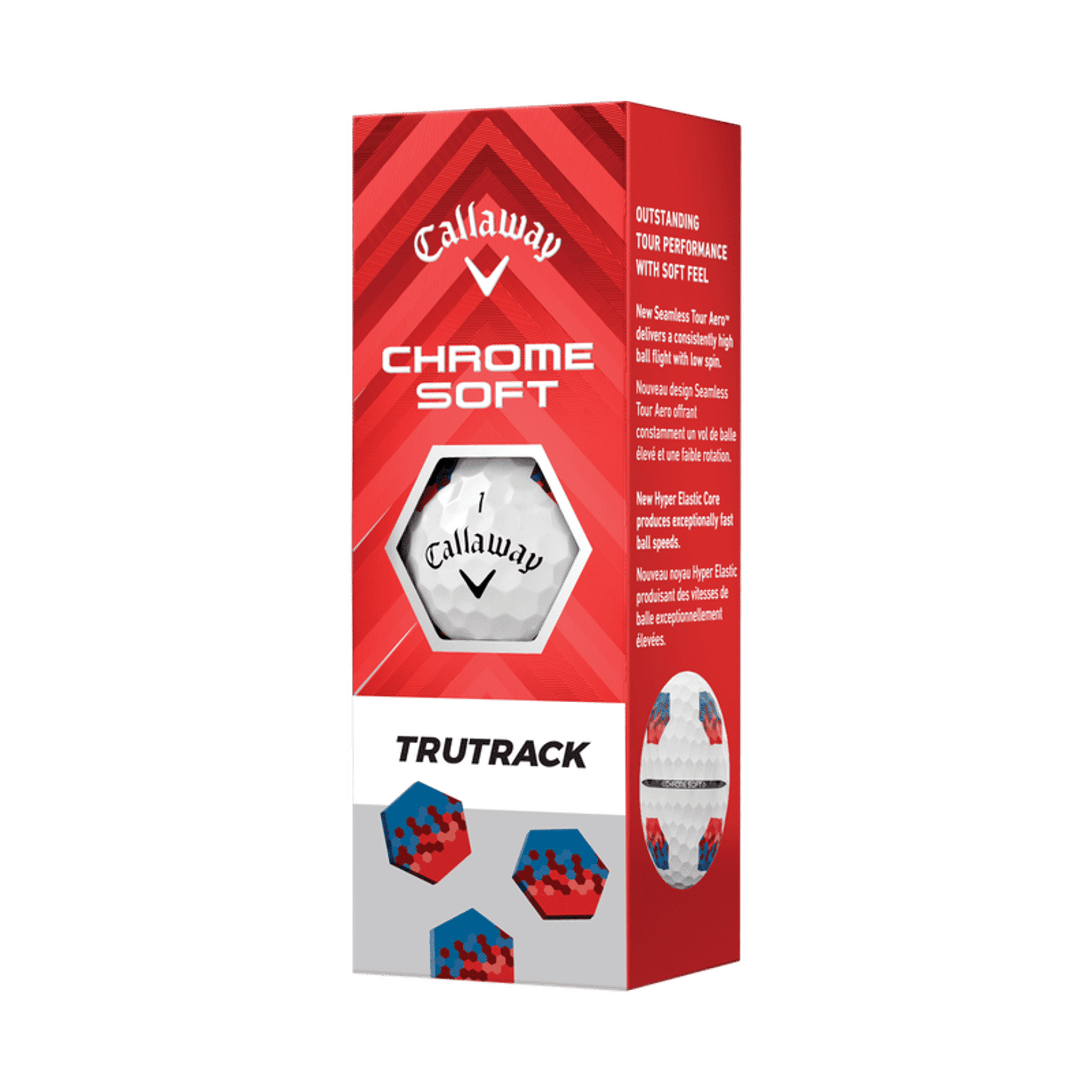 Callaway Chrome Soft TruTrack Golfbälle (2024)