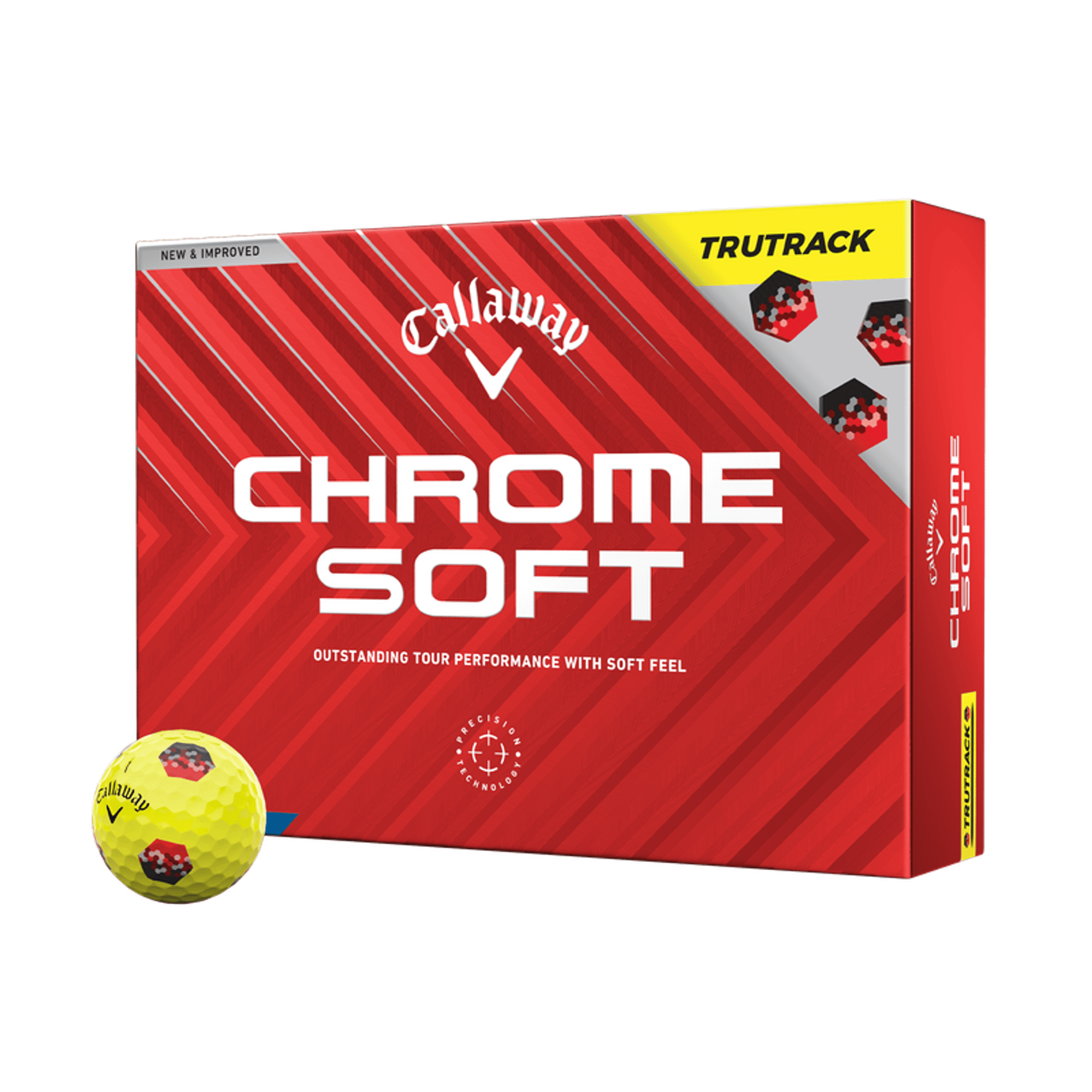 Callaway Chrome Soft TruTrack Golfbälle (2024)