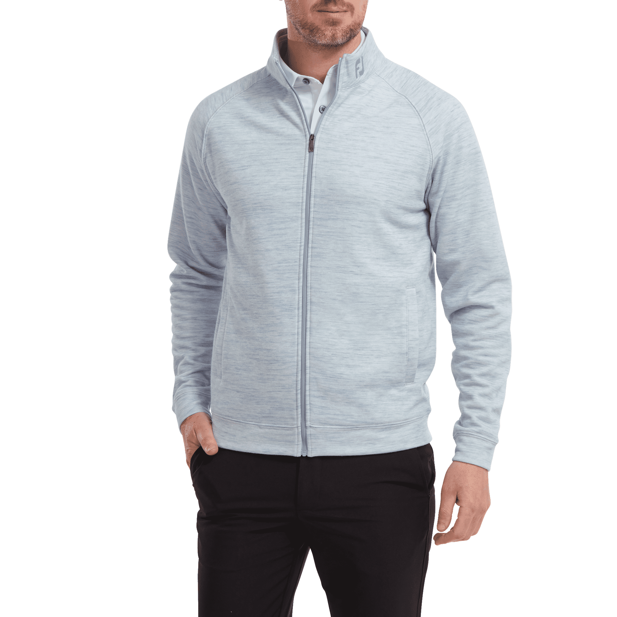 Footjoy Space Dye Full Zip Midlayer pre pána