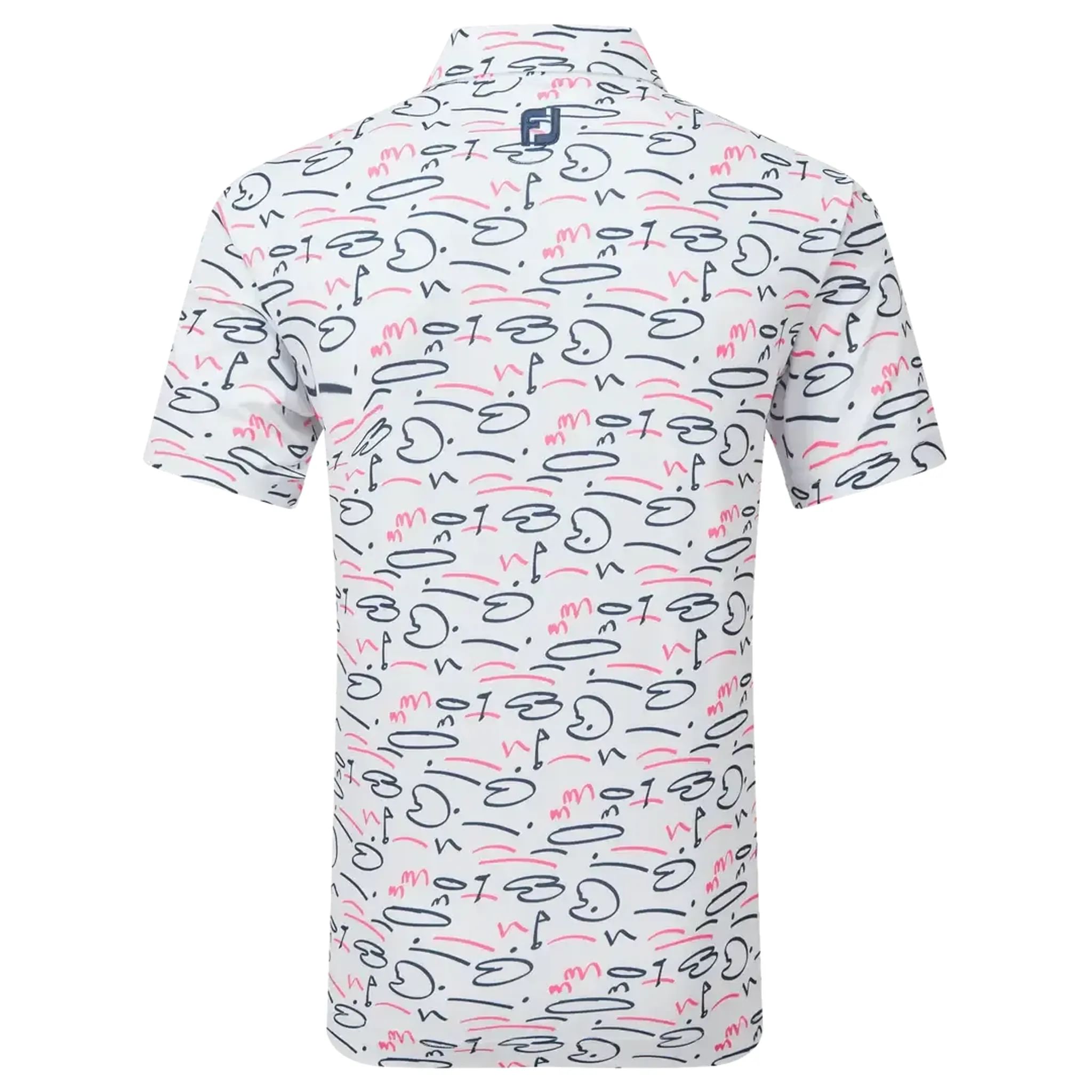 Footjoy Course Doodle Poloshirt Herren