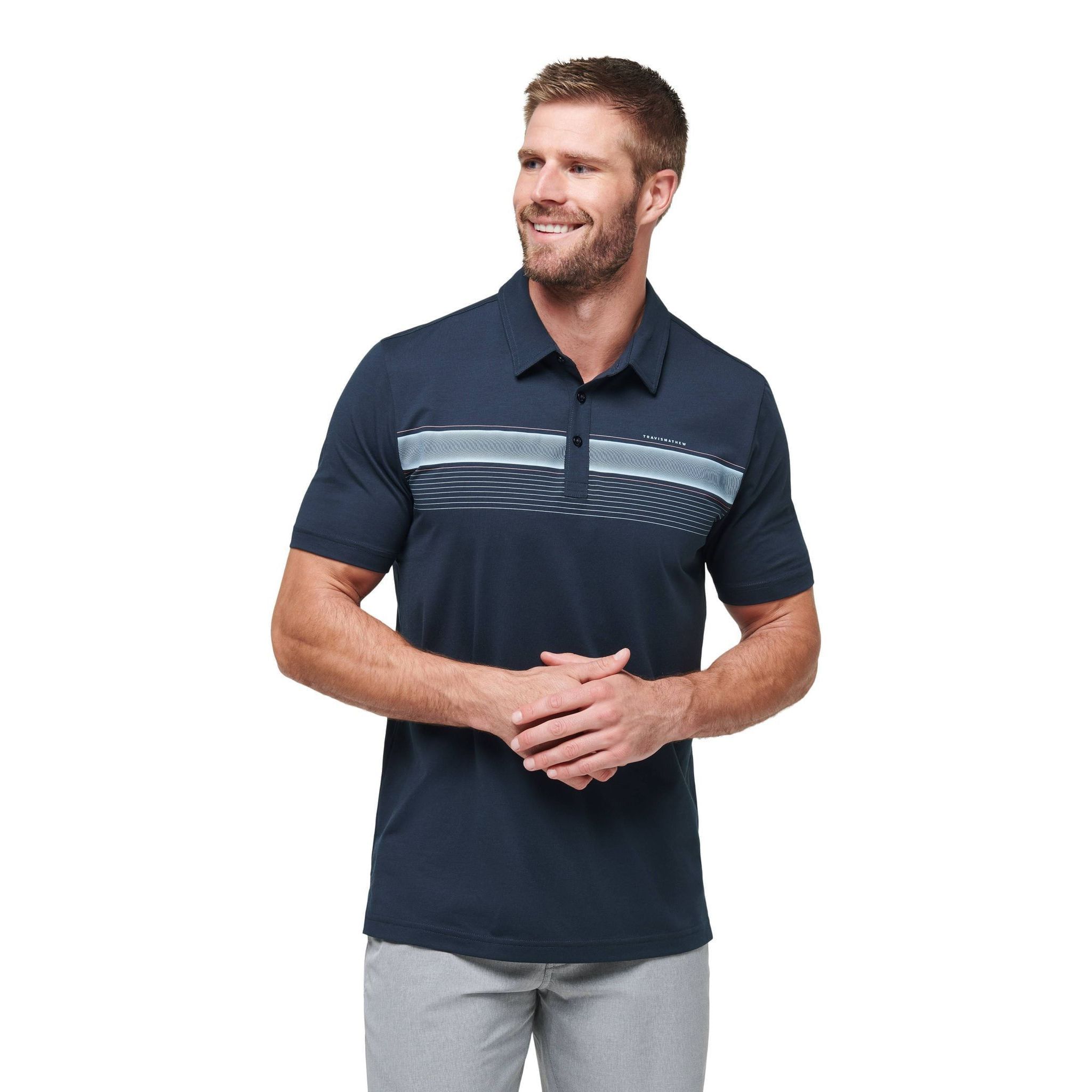 Travis Mathew State Of The Art Polokošeľa pre mužov