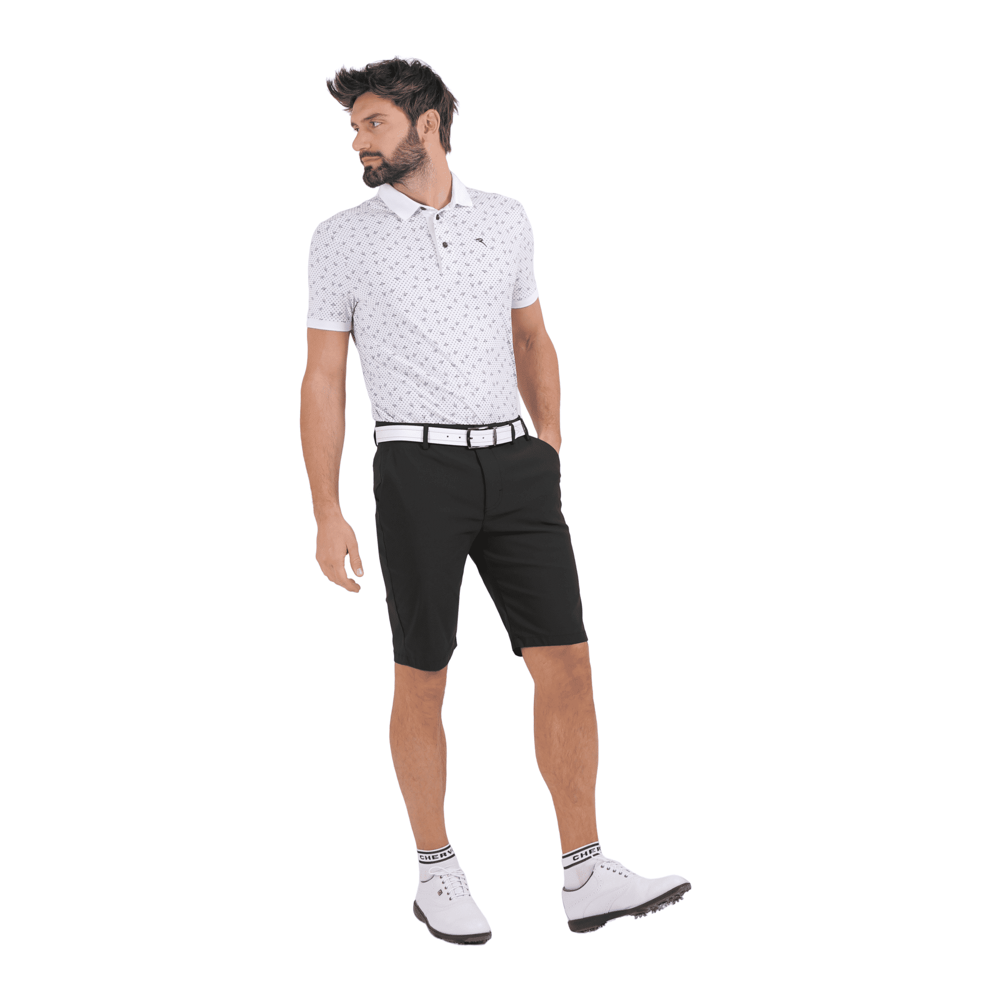 Chervo Golfer Bermuda Golfhose Herren