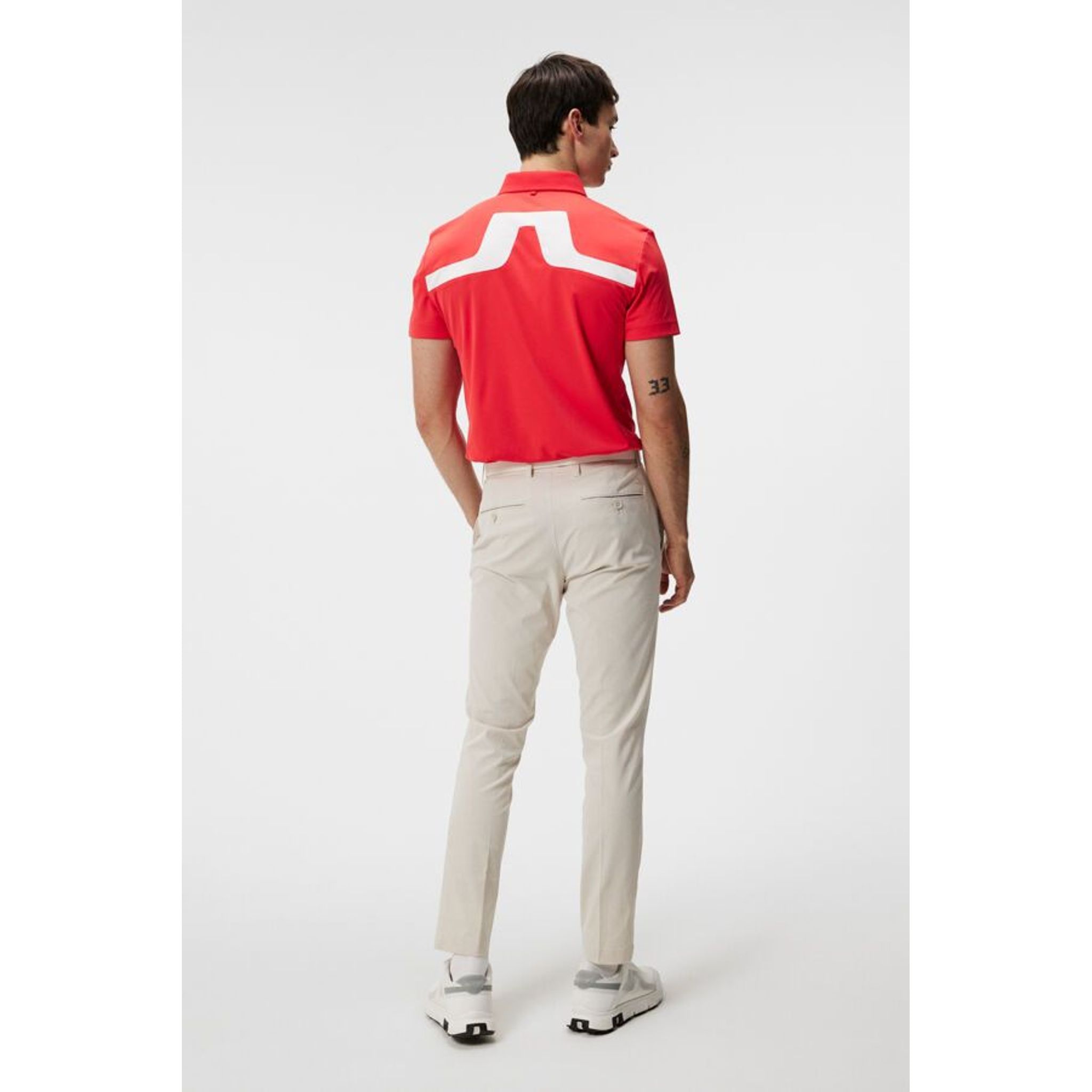 J. Lindeberg KV Tour Solid Golf Polo