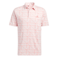 Adidas Jacquard Golfová polokošeľa