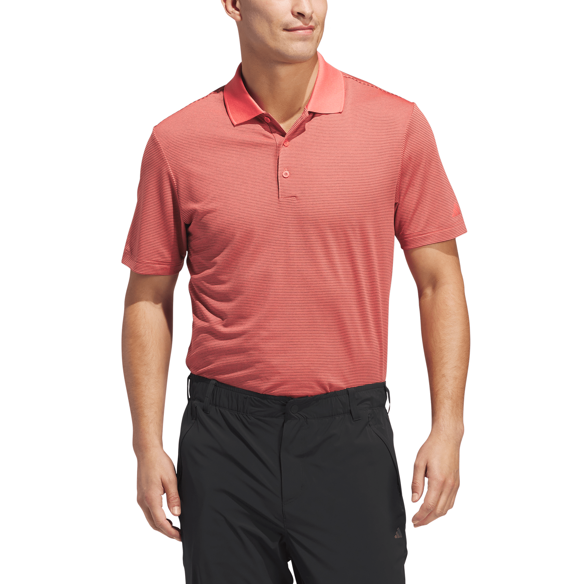 Adidas Ultimate365 Ottoman Stripe Polo Shirt Herren