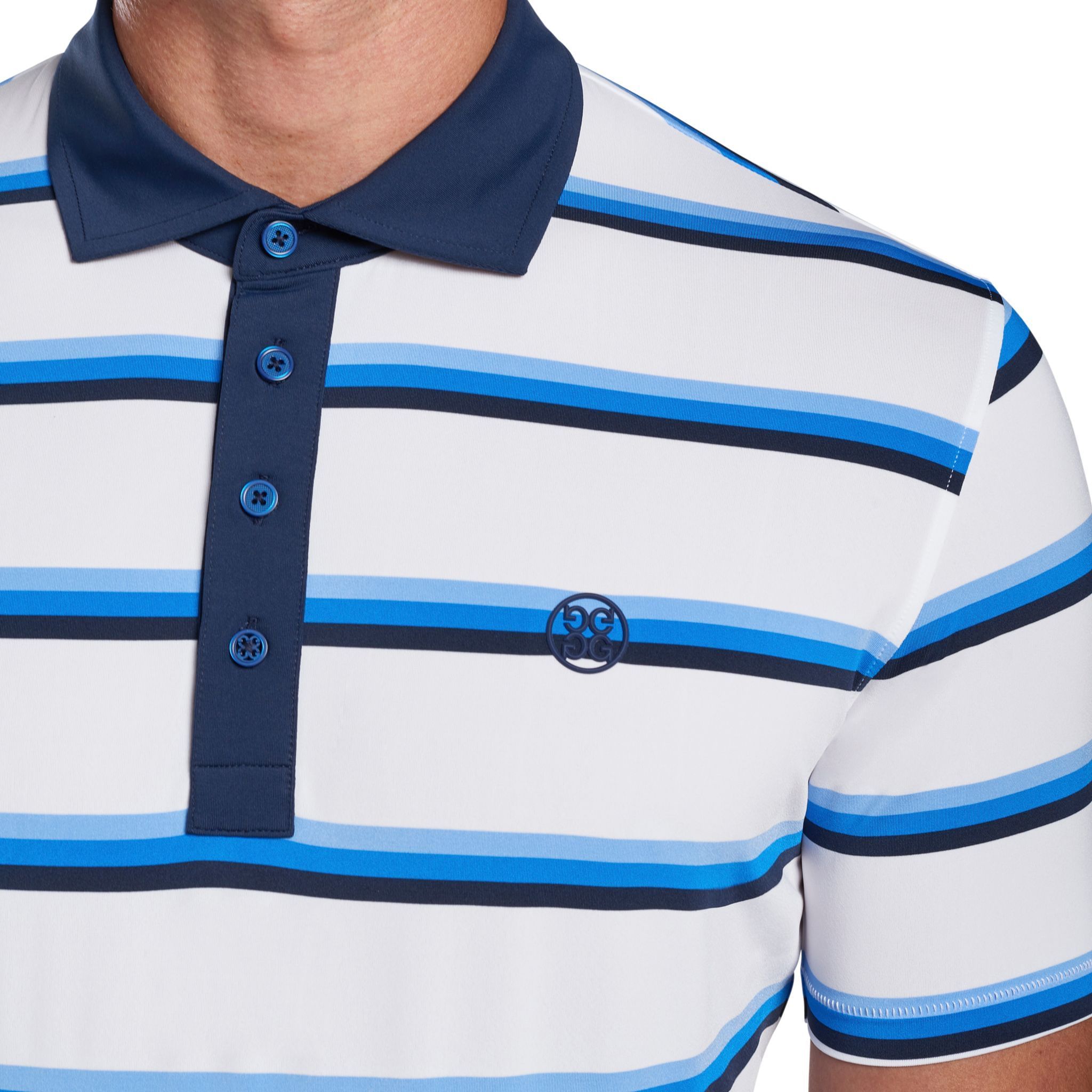 Yarn Dye Stripe golfové polo