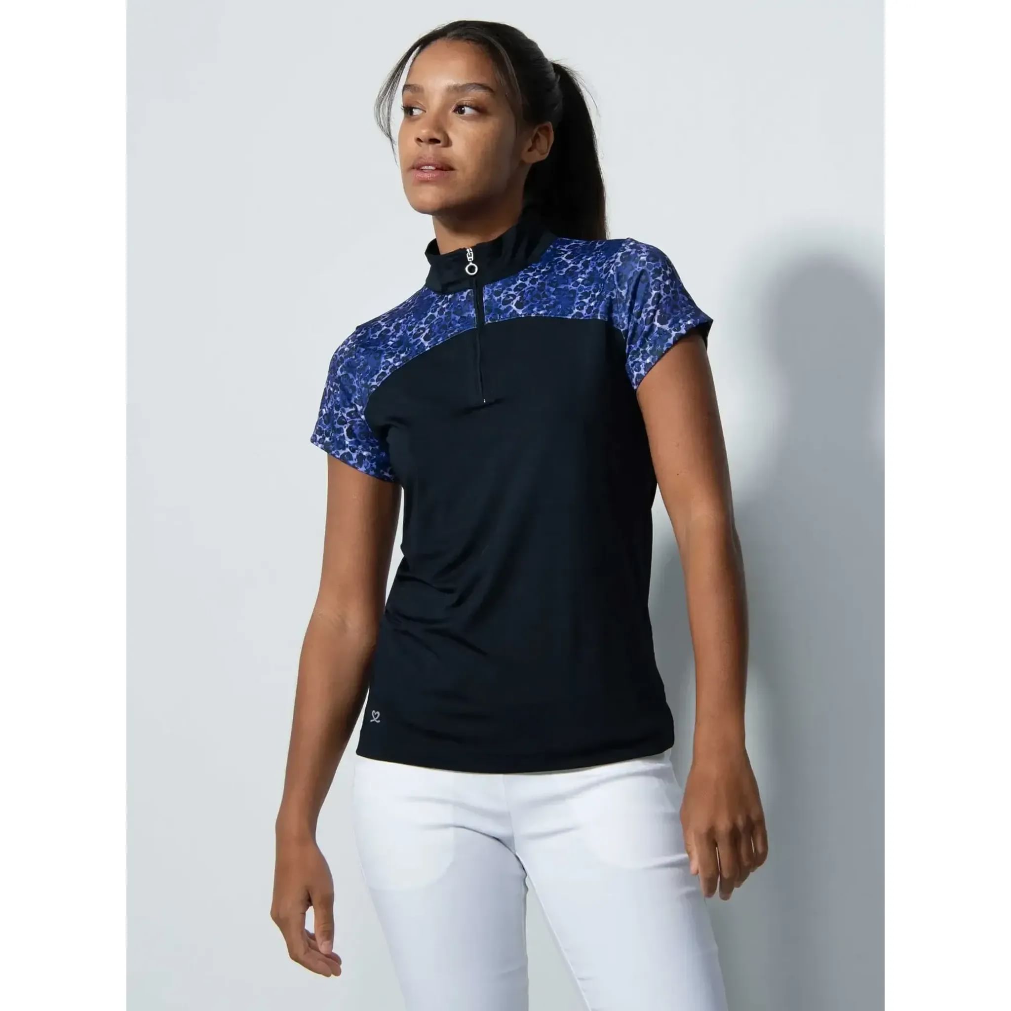 Daily Sports Andria Cap Sleeves Half Neck Shirt Damen