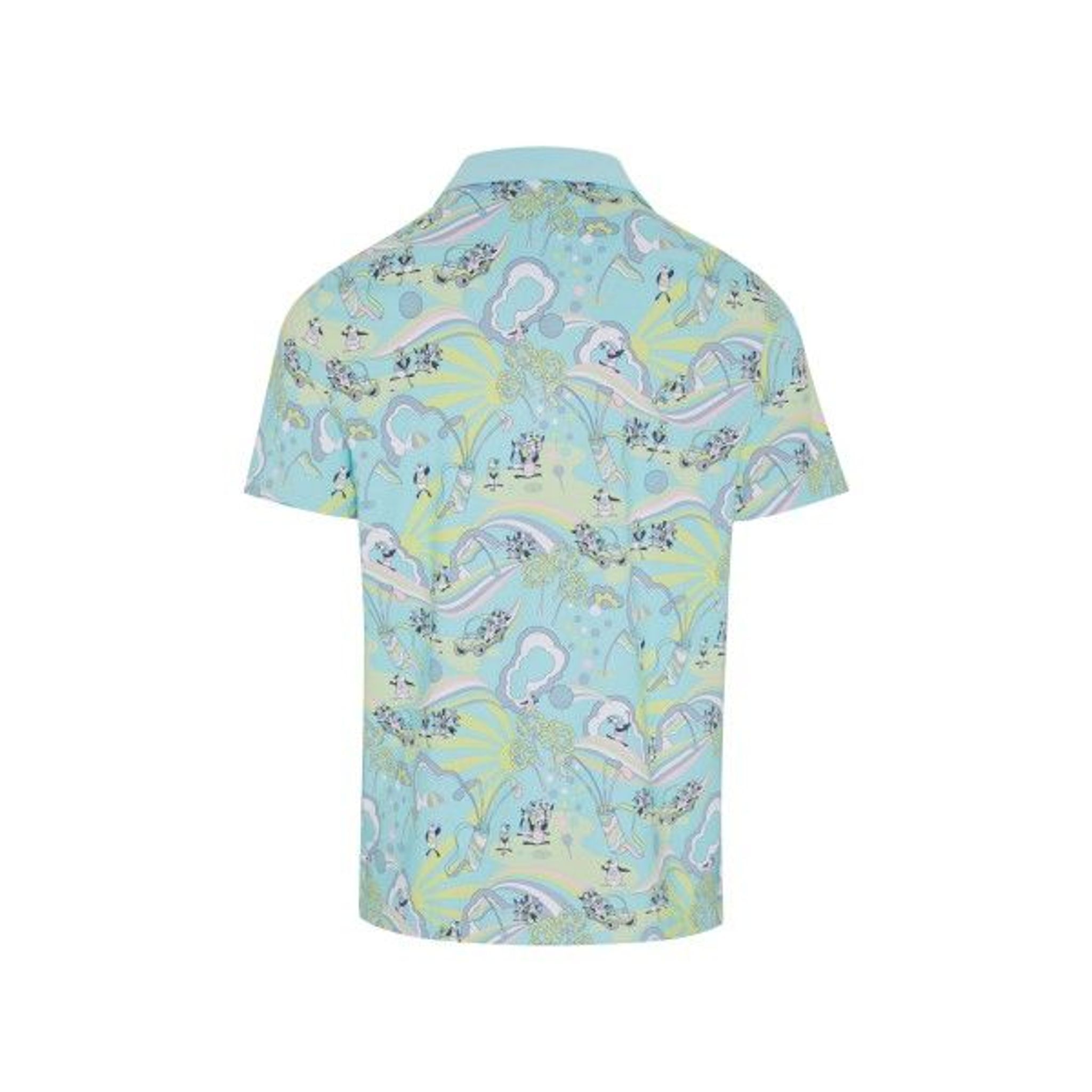 Originálny Penguin Heritage Print Polo Pánske