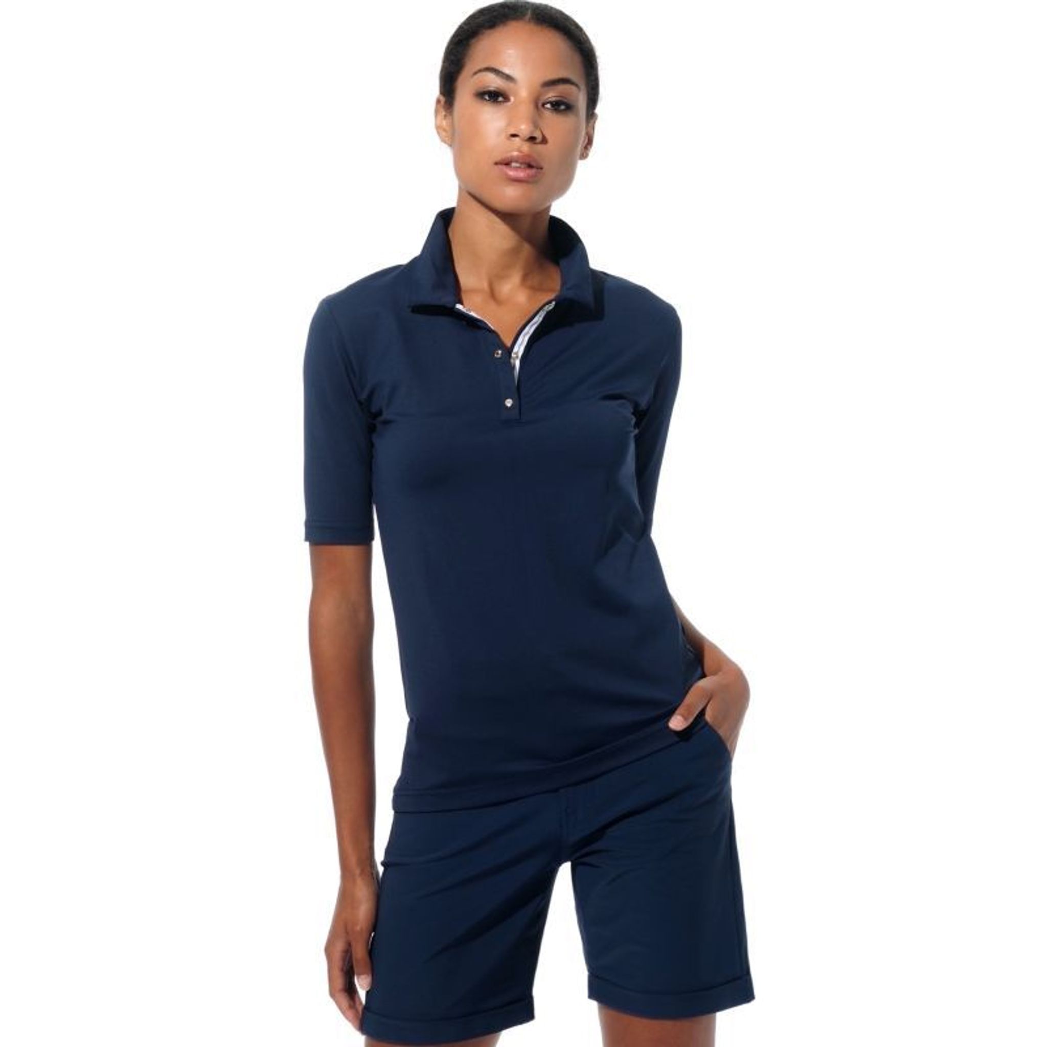 MDC Sportwear W Polo SL Merlyn Navy Dámske