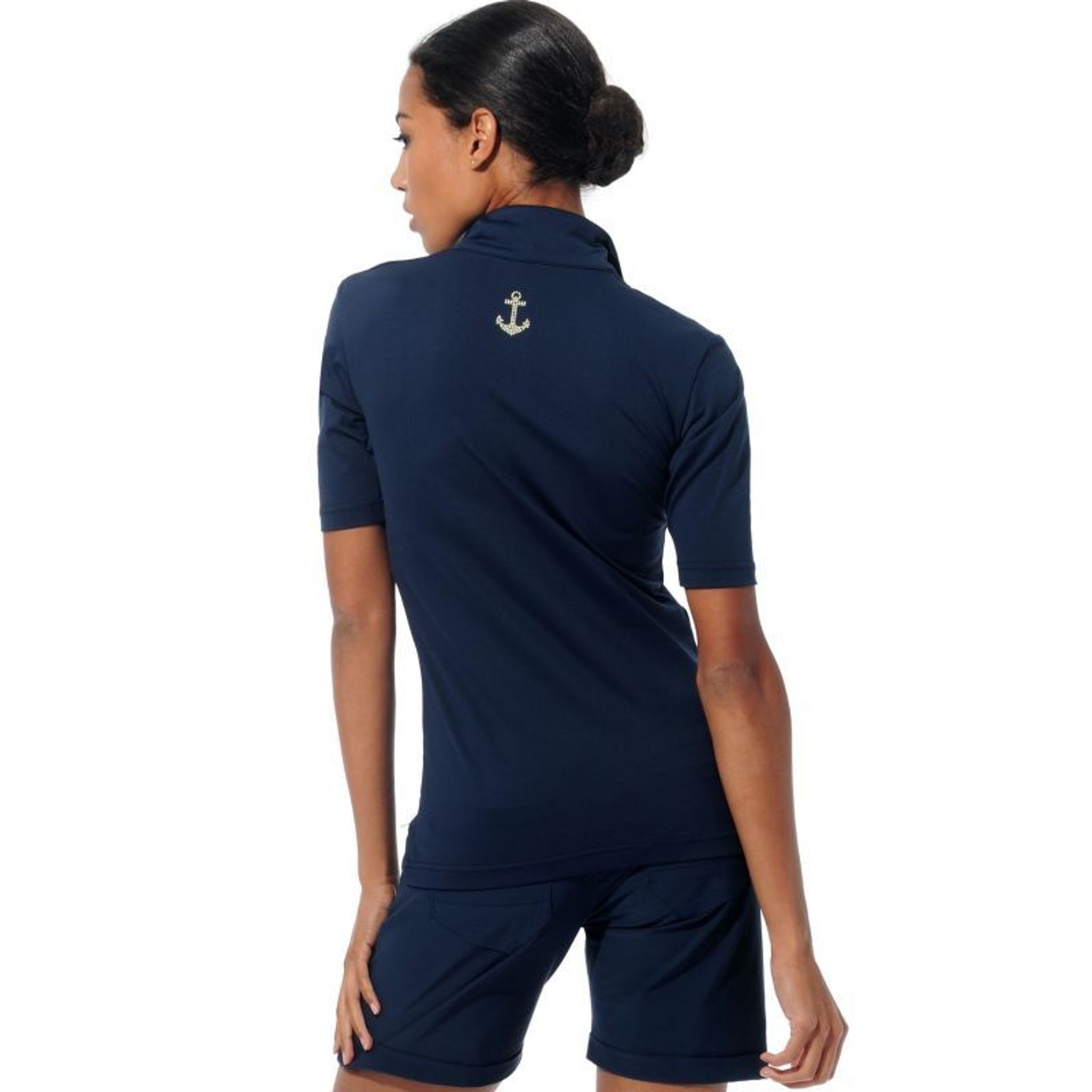 MDC Sportwear W Polo SL Merlyn Navy Dámske