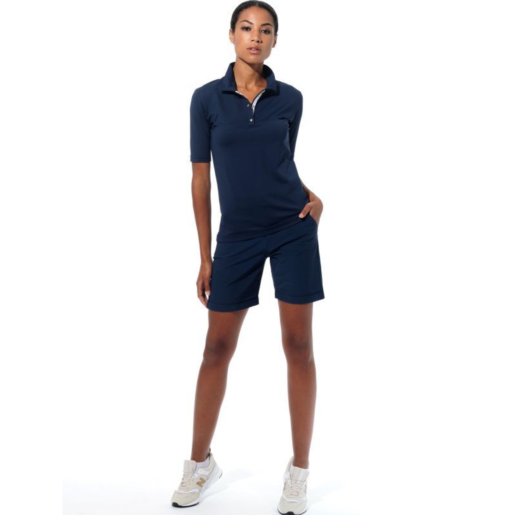 MDC Sportwear W Polo SL Merlyn Navy Dámske